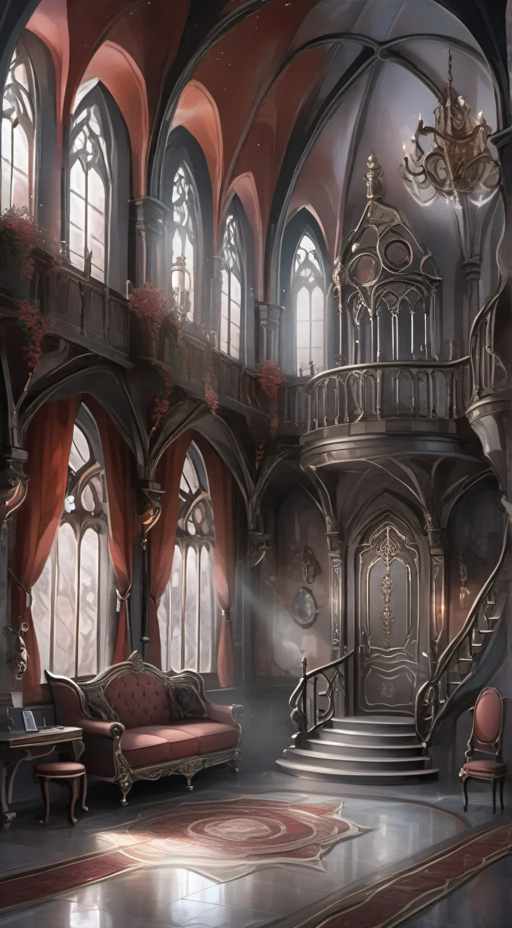 ai character: The CH-rooms background