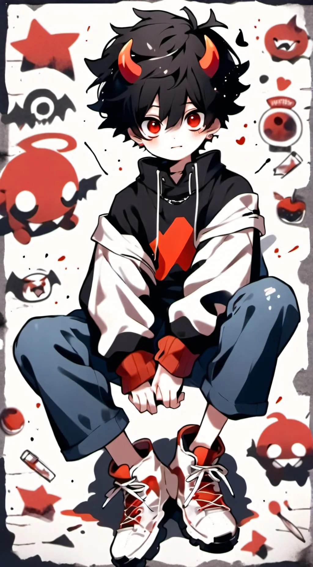 ai character: LOV Koko background