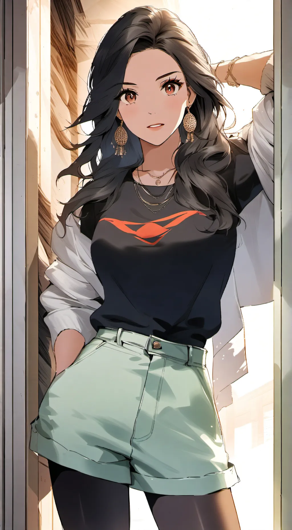 ai character: sapphire  background