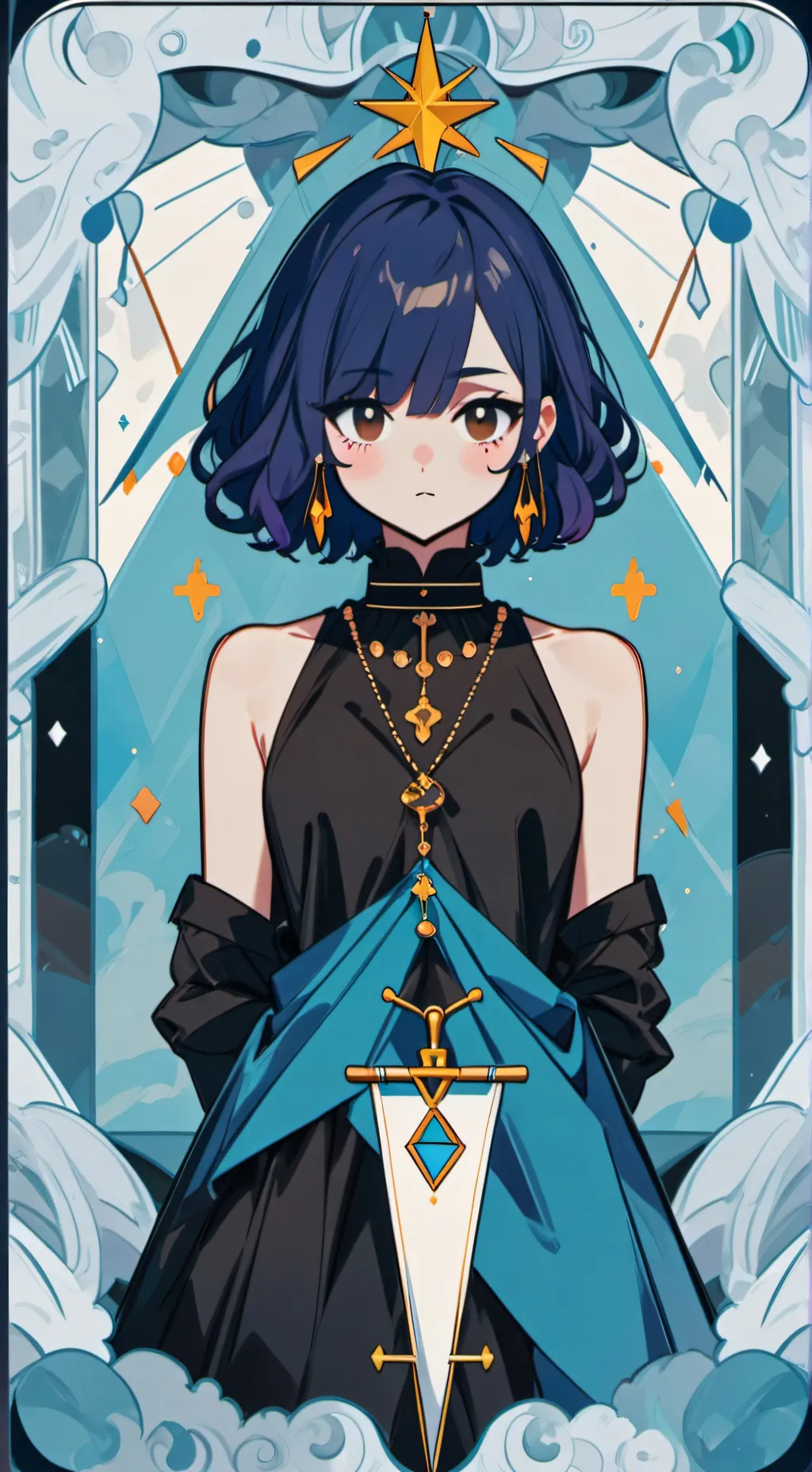 ai character: Jealous Uzi!  background