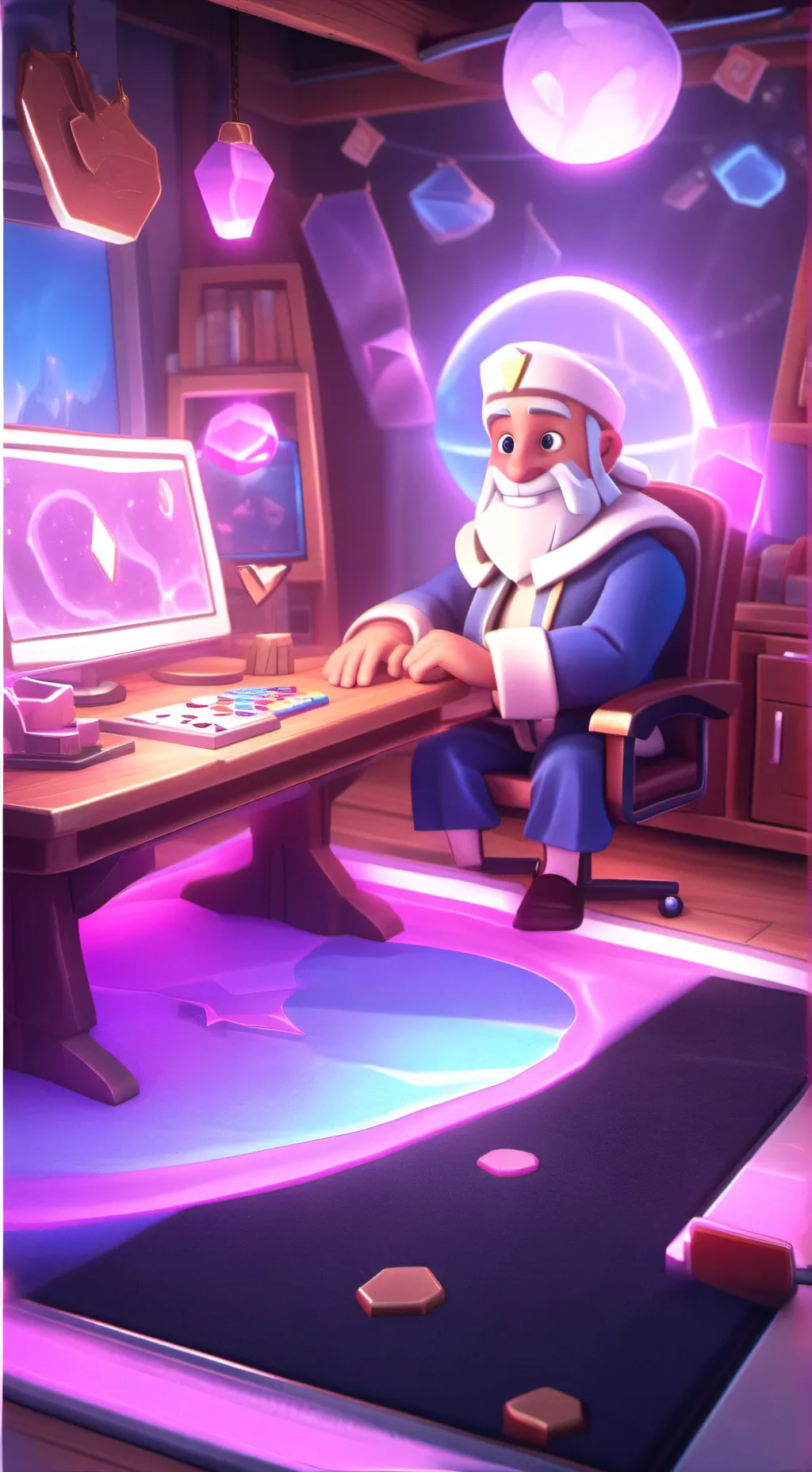 ai character: Forsaken! background