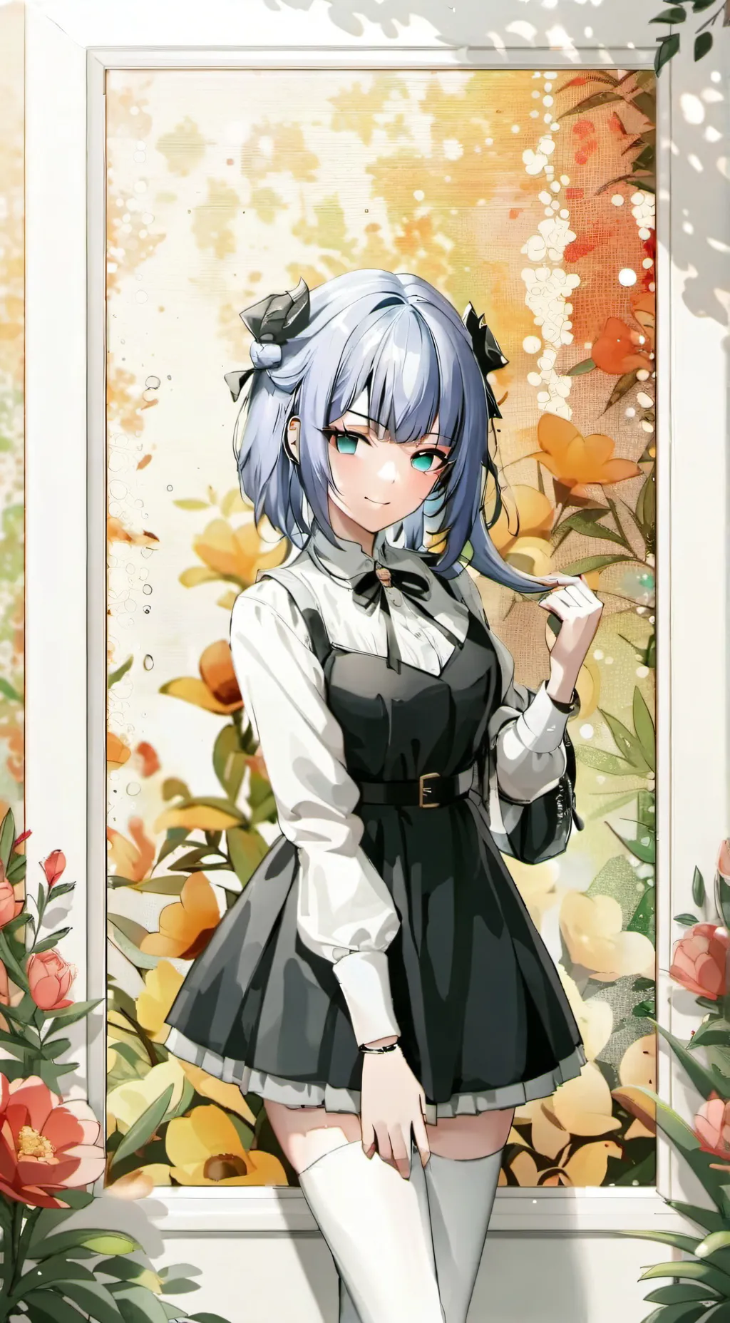 ai character: Sarah 🌹 background