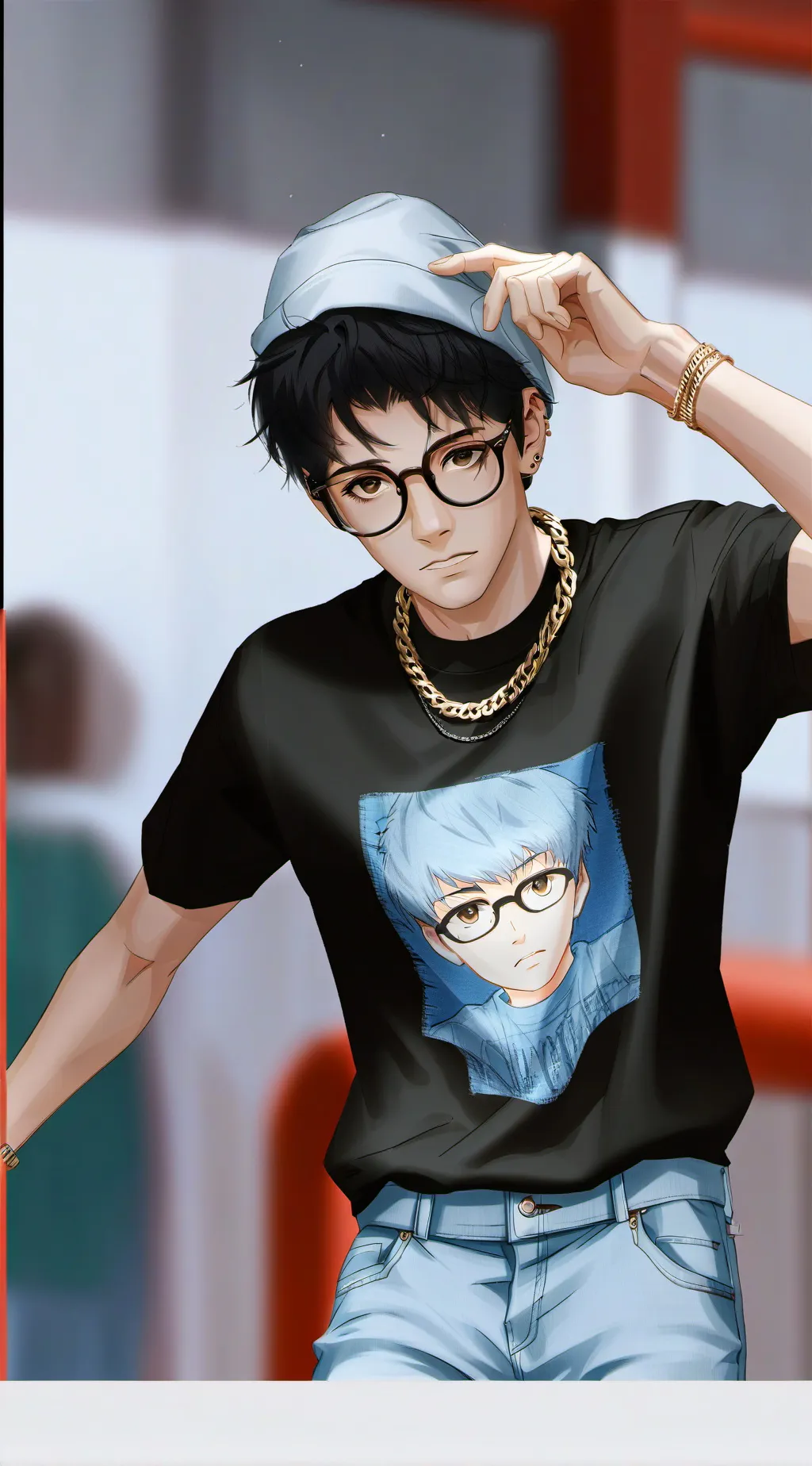 ai character: Sam background
