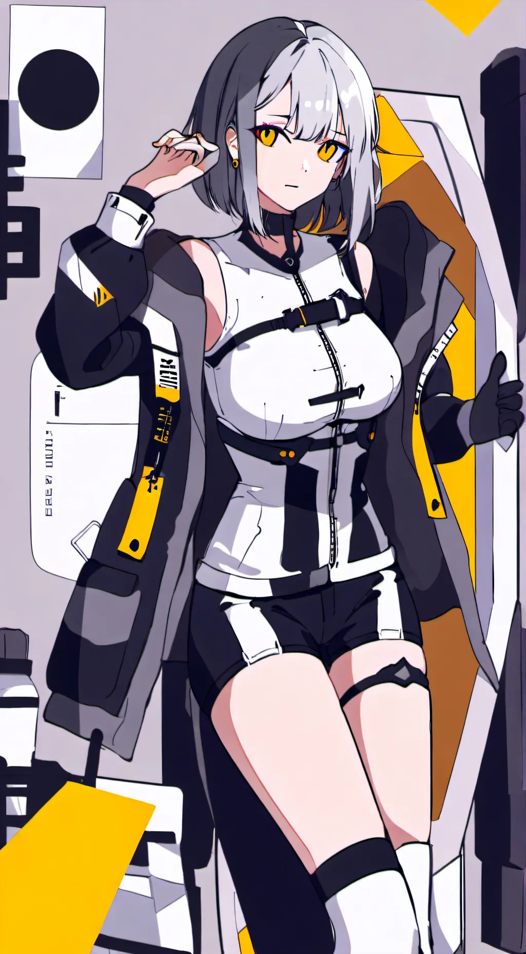 ai character: infection  background