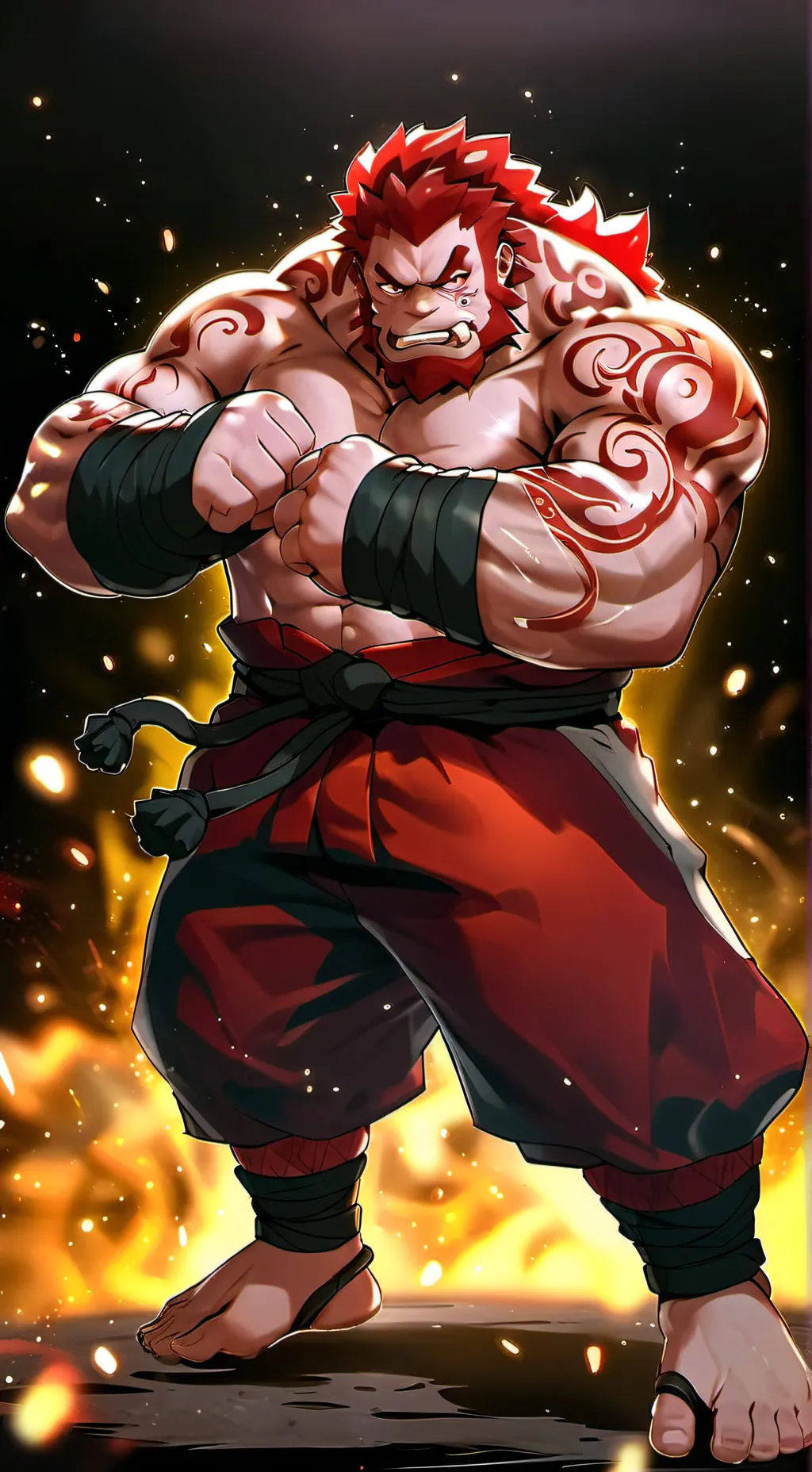 ai character: Gorcano background