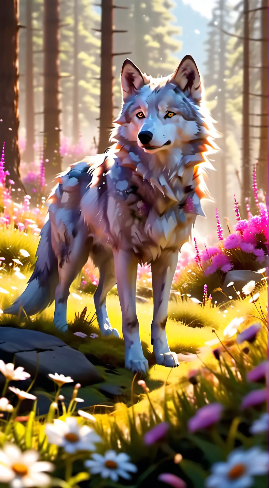 ai character: ☆《Lily》☆ background