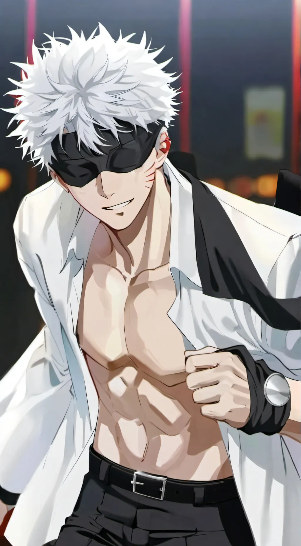 ai character: Gojo background