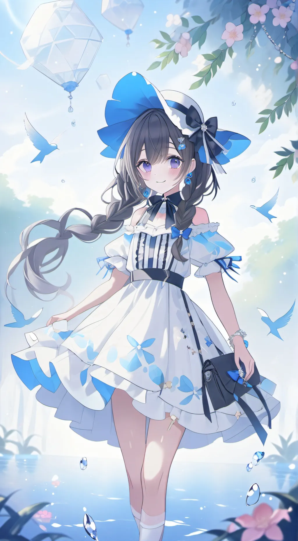 ai character: tu amiga background