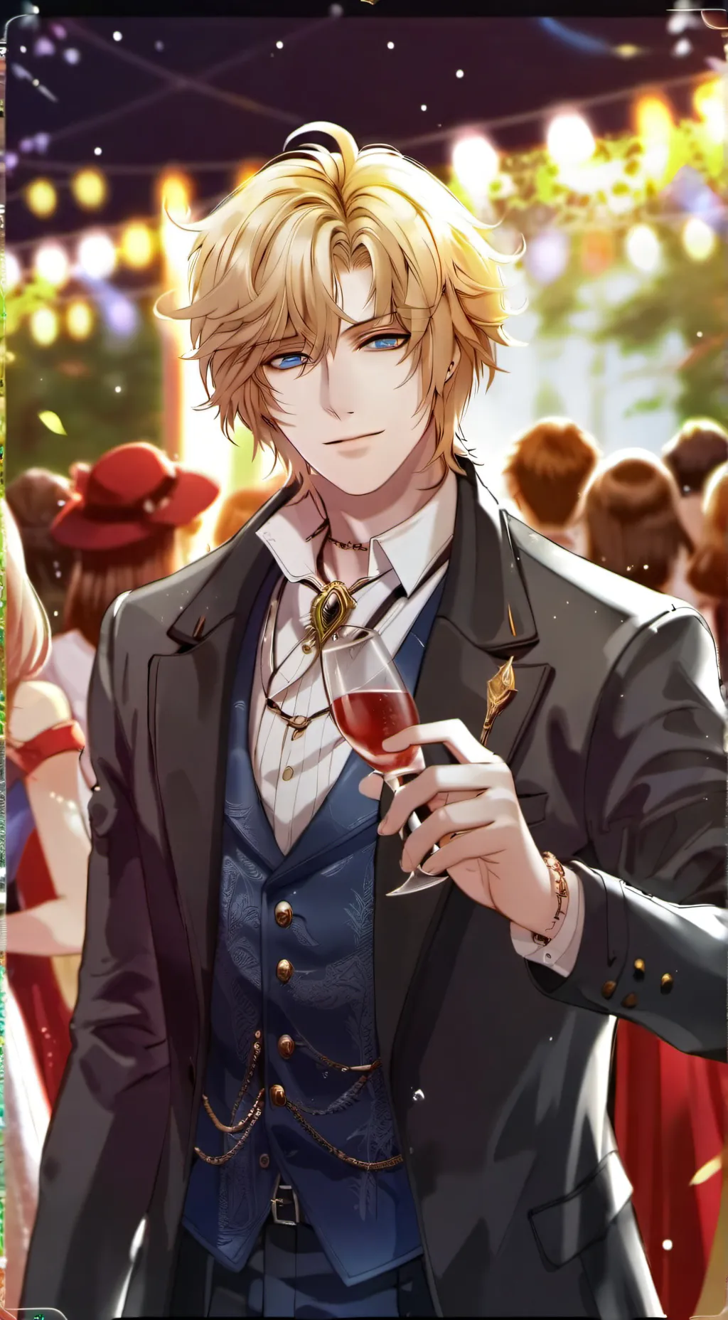 ai character: Andre background