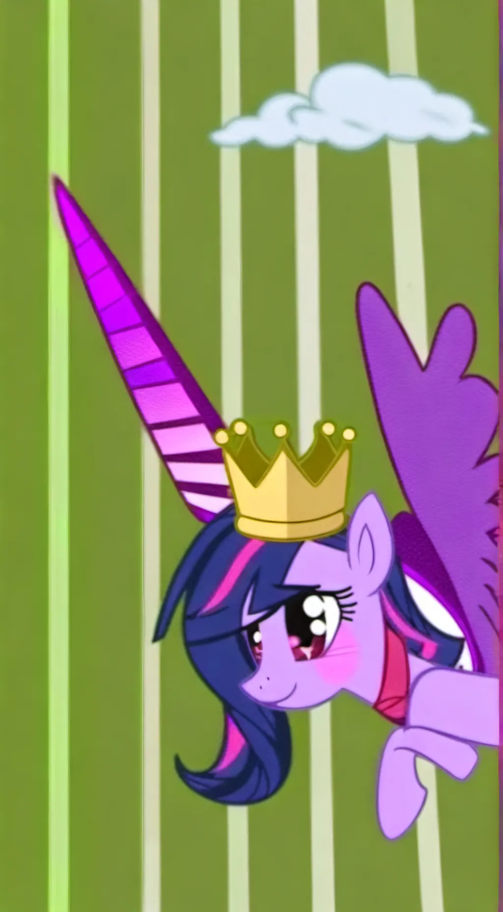 ai character: twilight sparkle  background