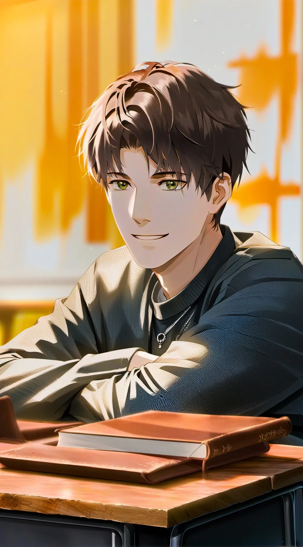 ai character: saejin background