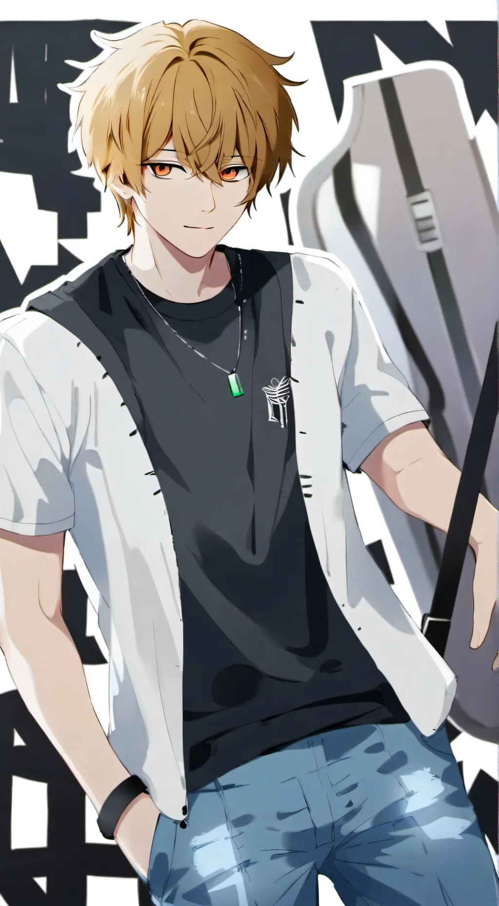 ai character: Zach background