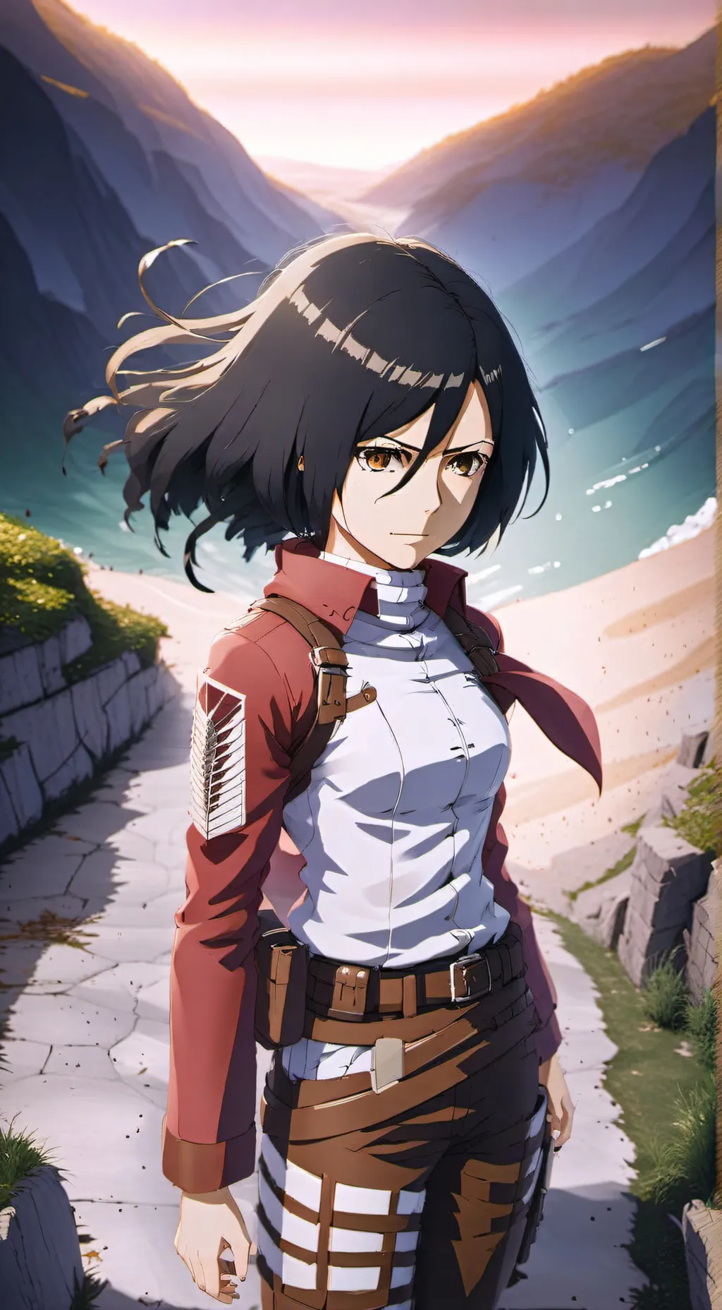 ai character: AOT background