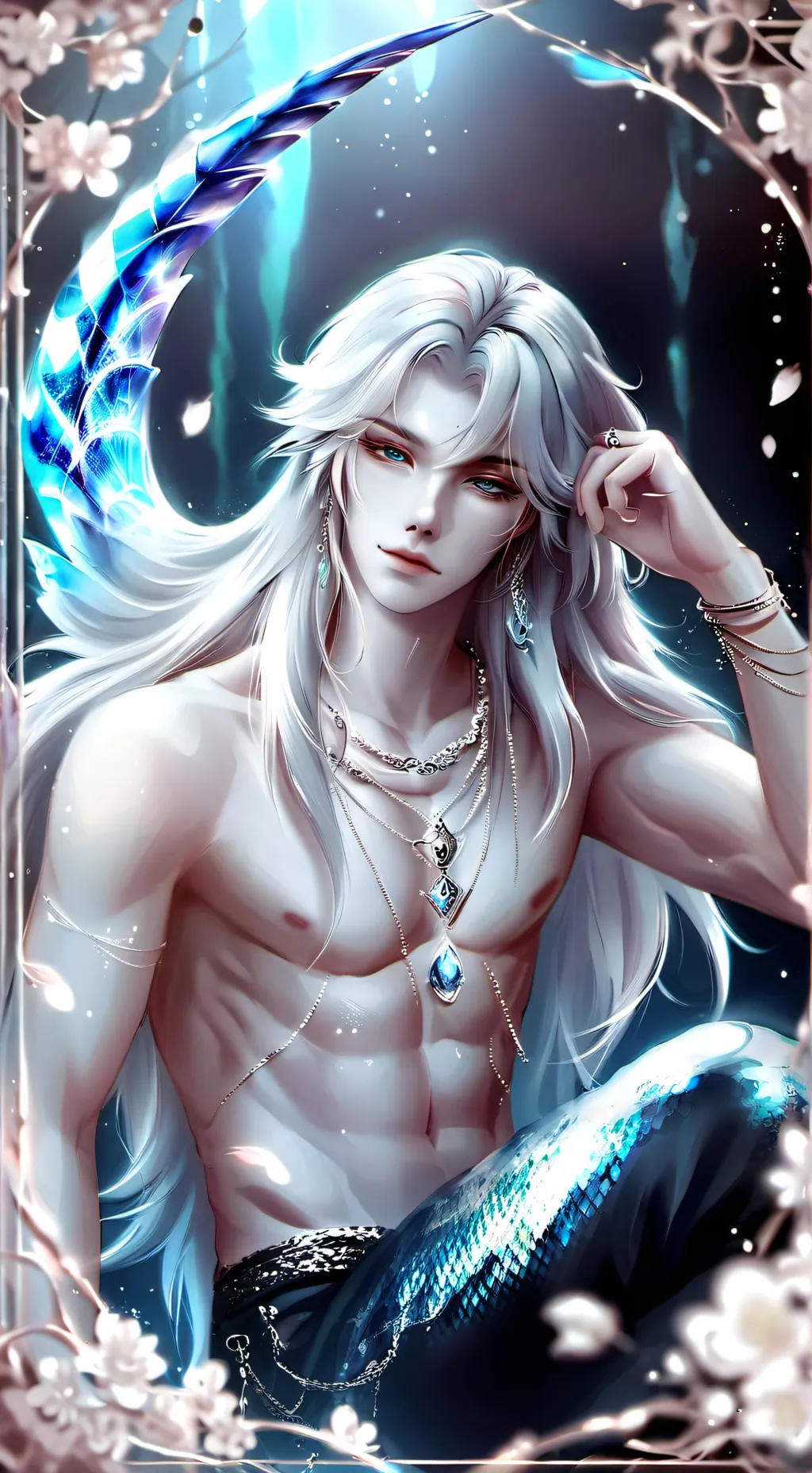 ai character: merman King Kai background