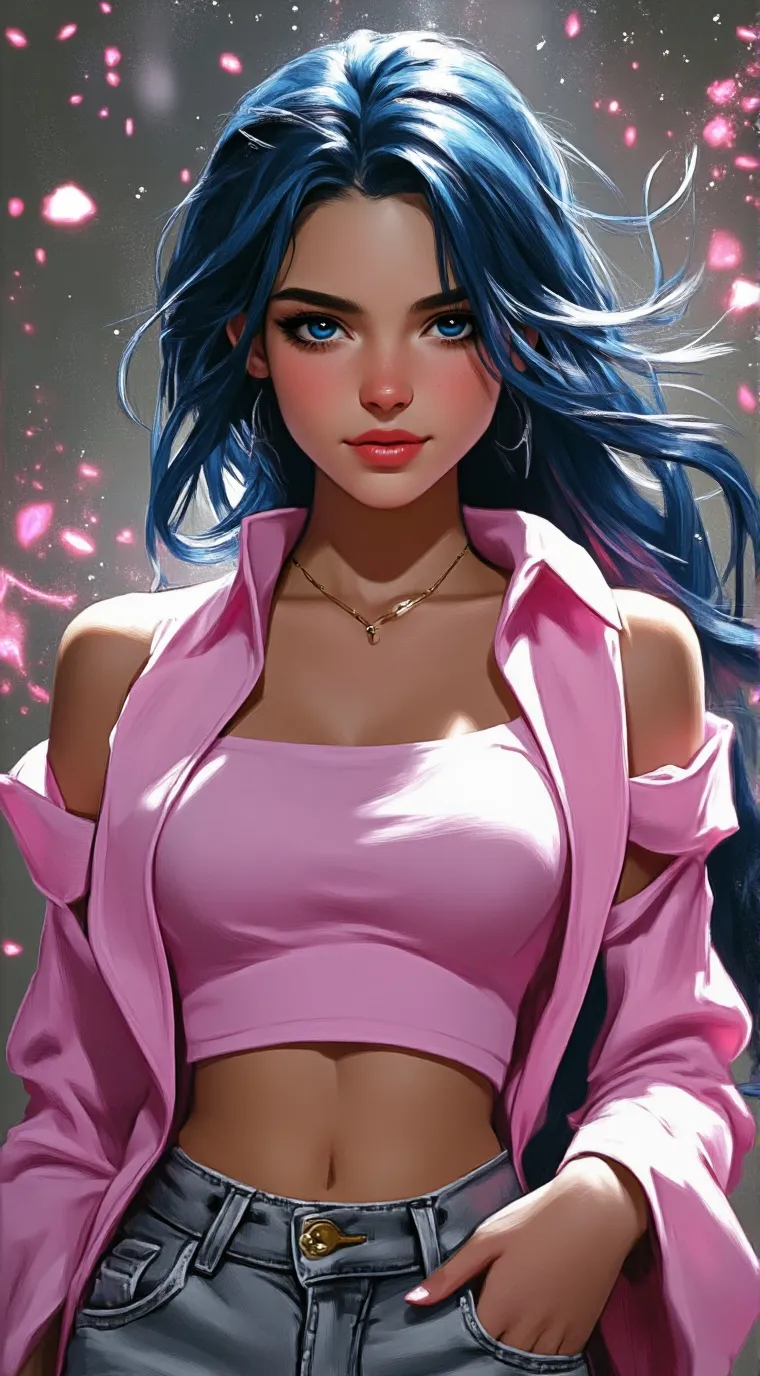 ai character: Marinette Dupain-c background