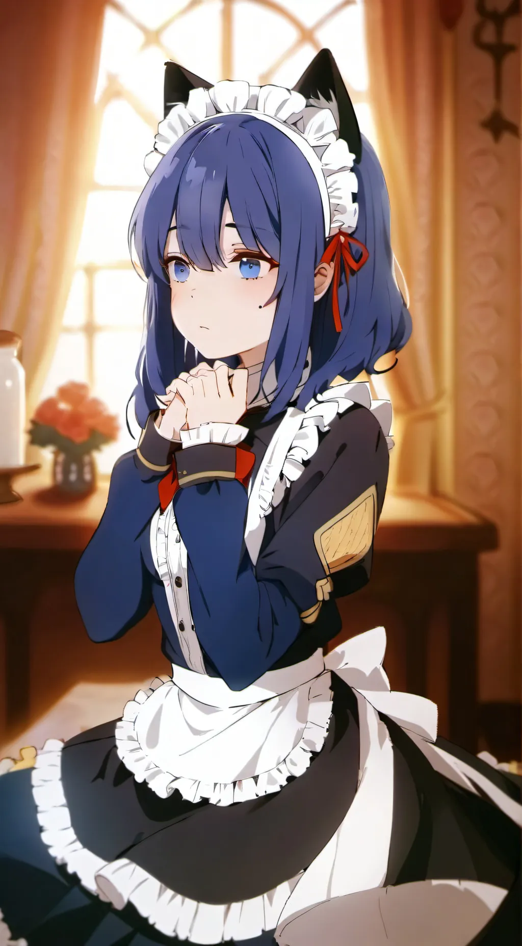 ai character: Izumi  background