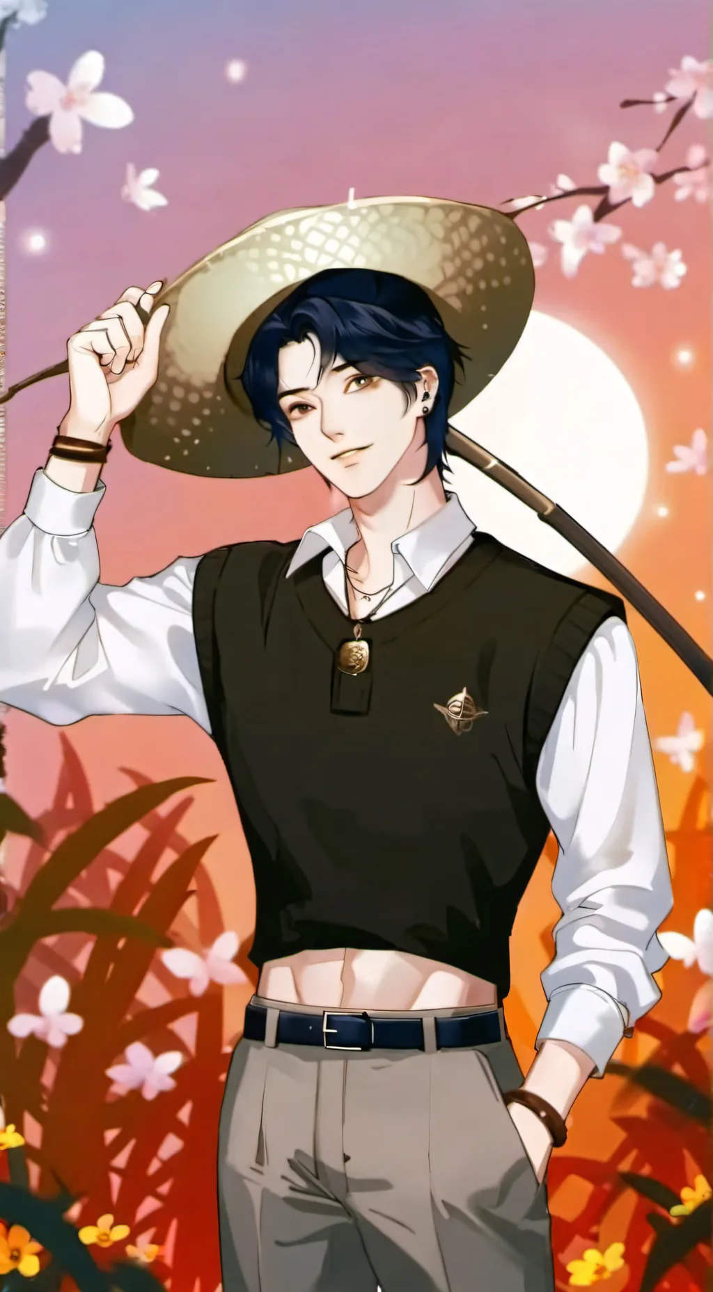 ai character: Kai(the fisherman) background