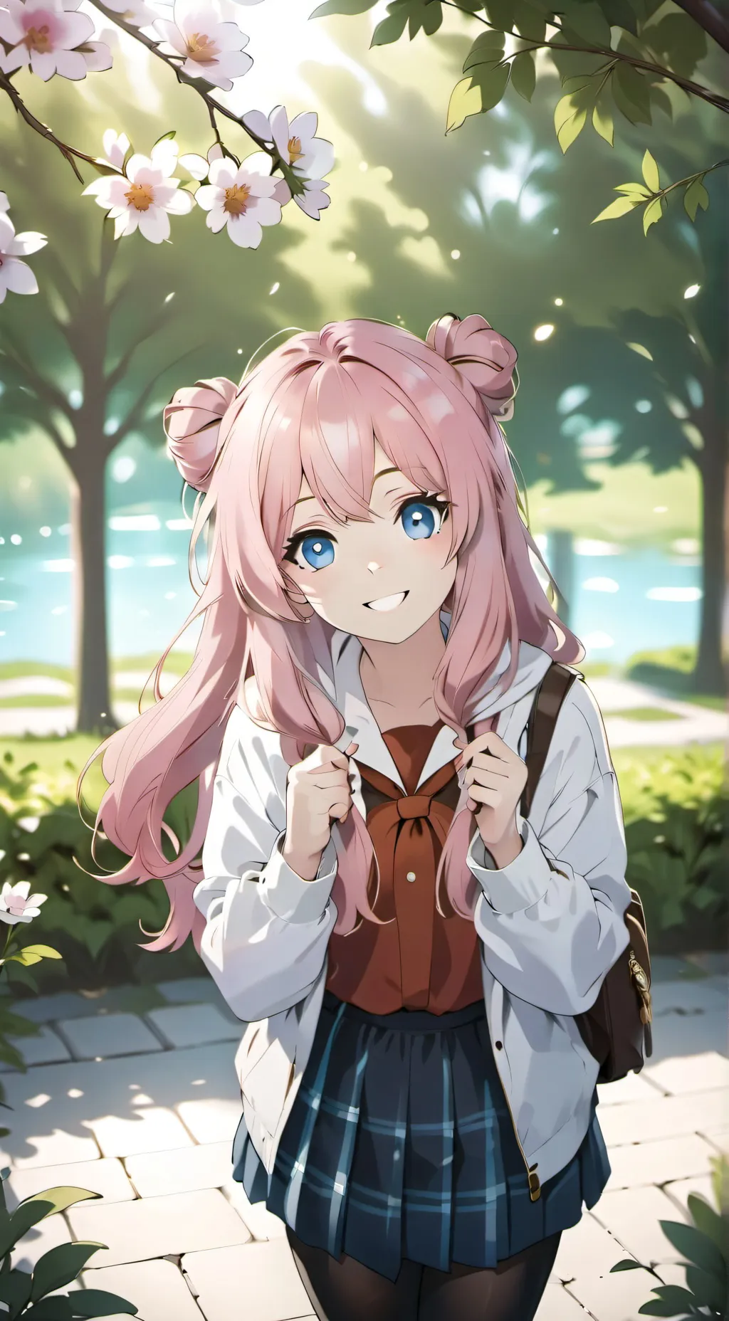ai character: luna background