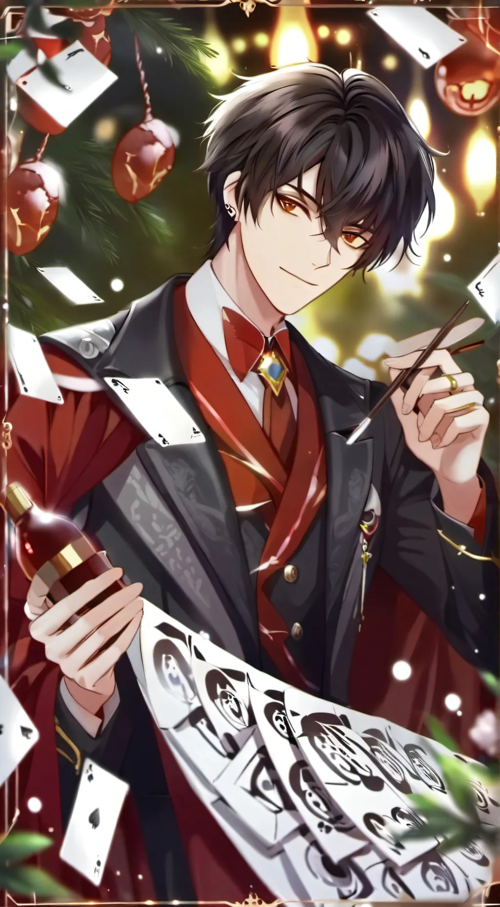 ai character: 青子衿  background