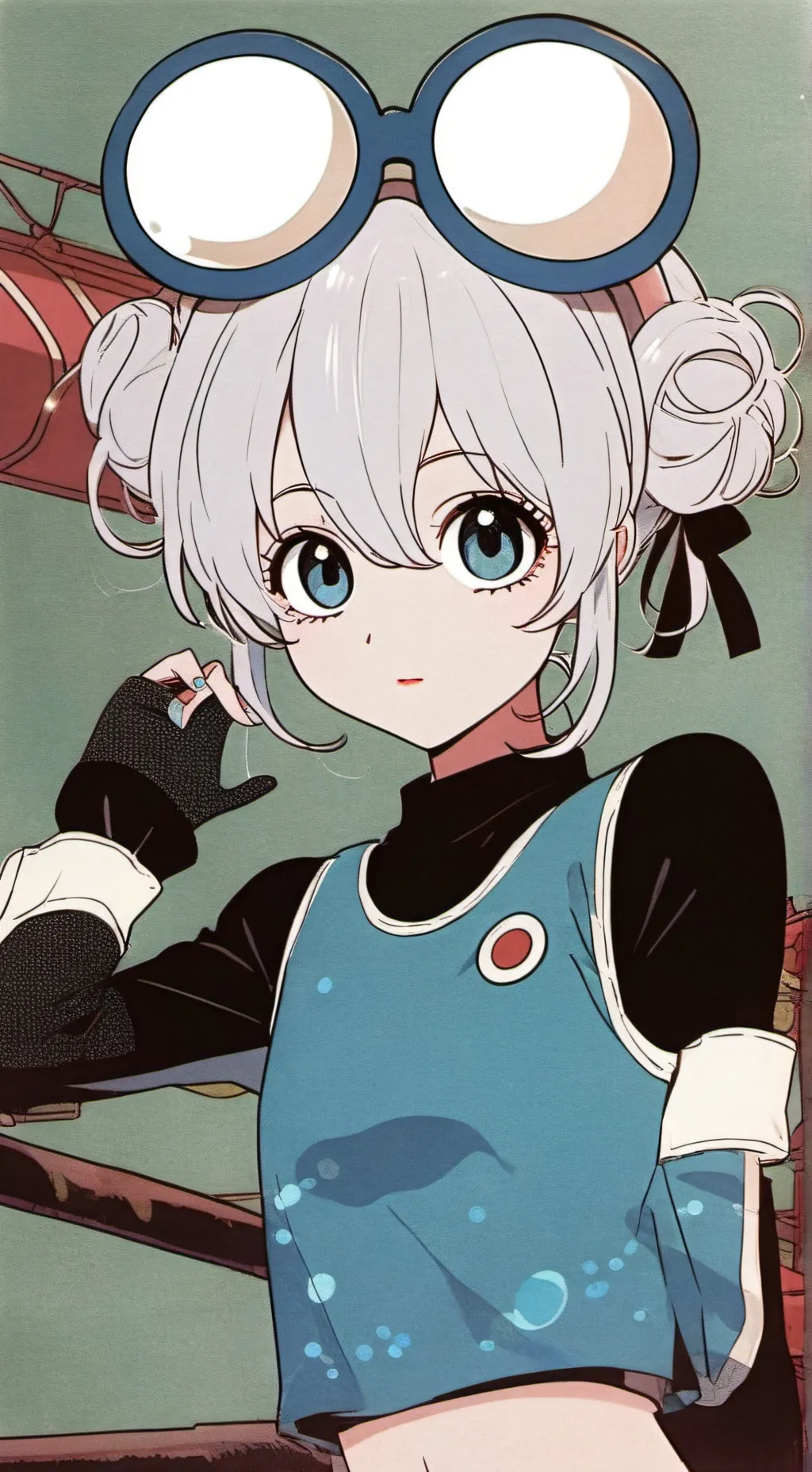ai character: Bubble Bunny background