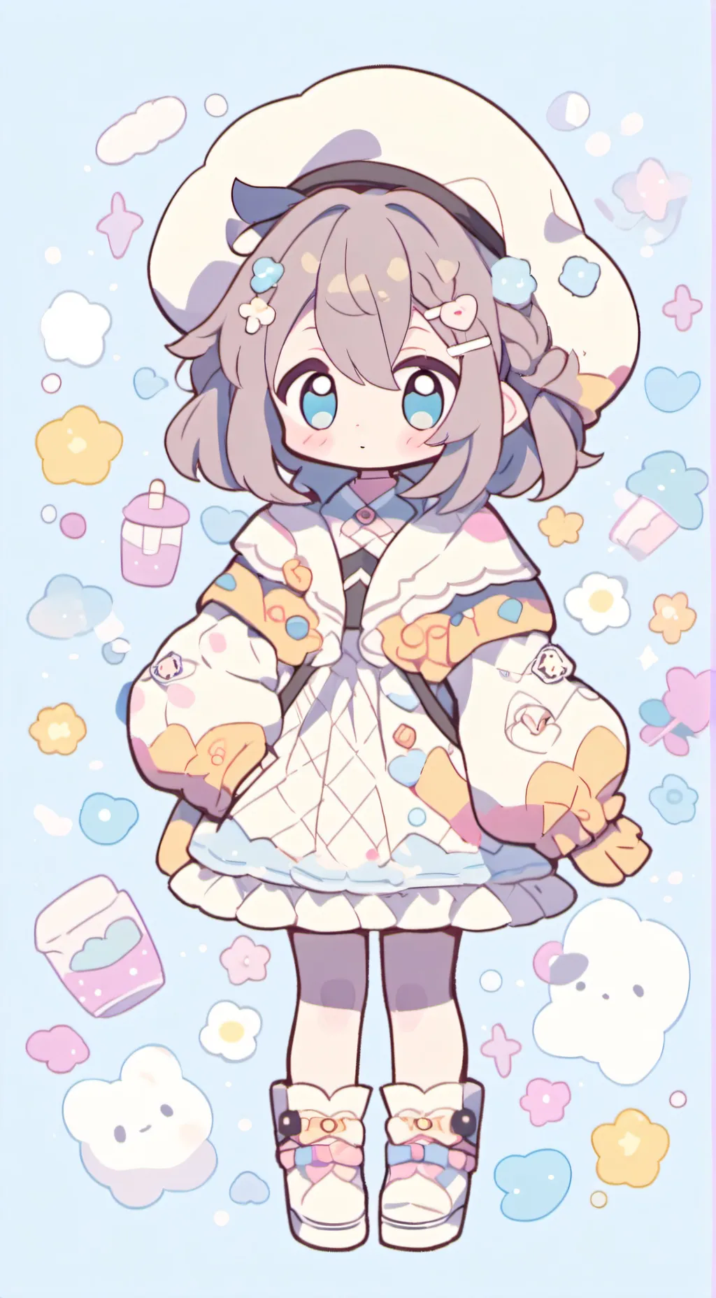 ai character: Lily background