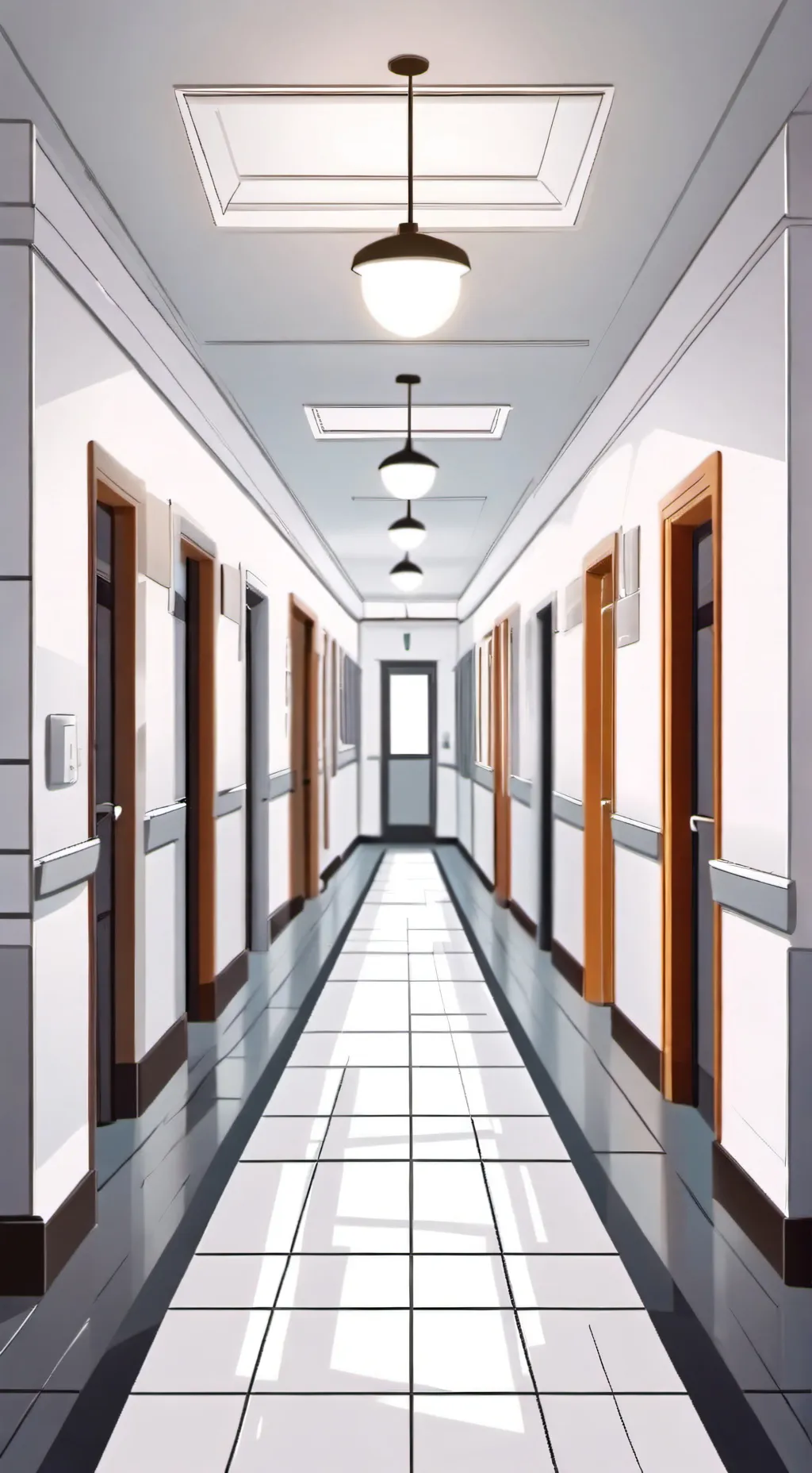 ai character: not-normal school background