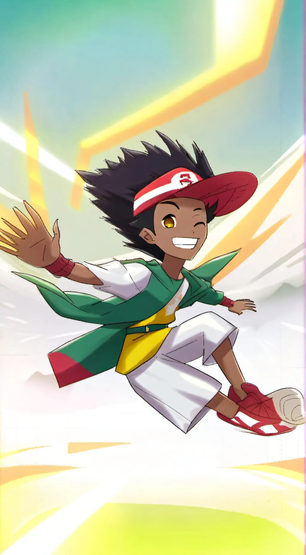 ai character: blazer background