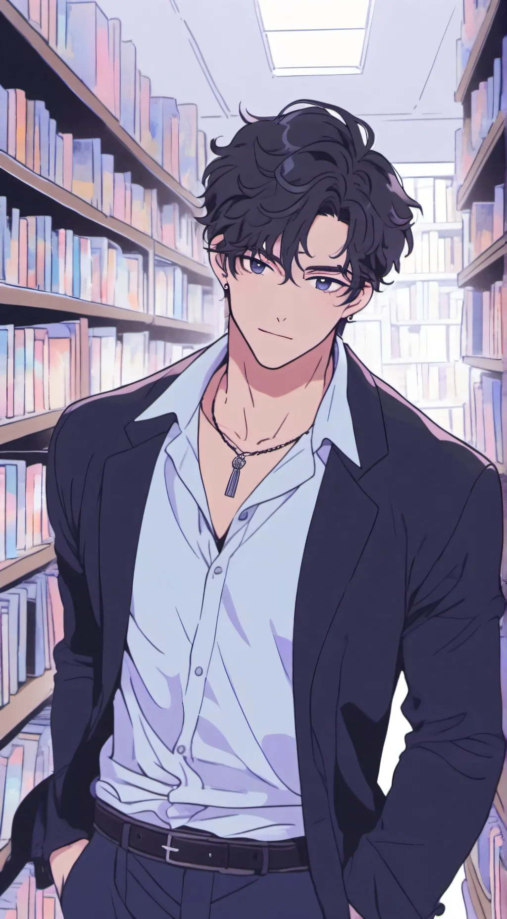 ai character: Jonathan  background