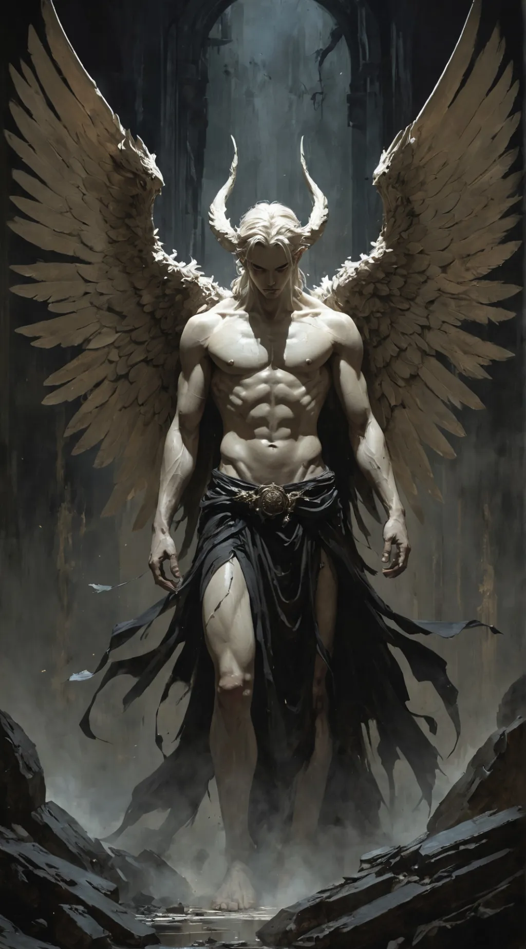 ai character: Lucien background