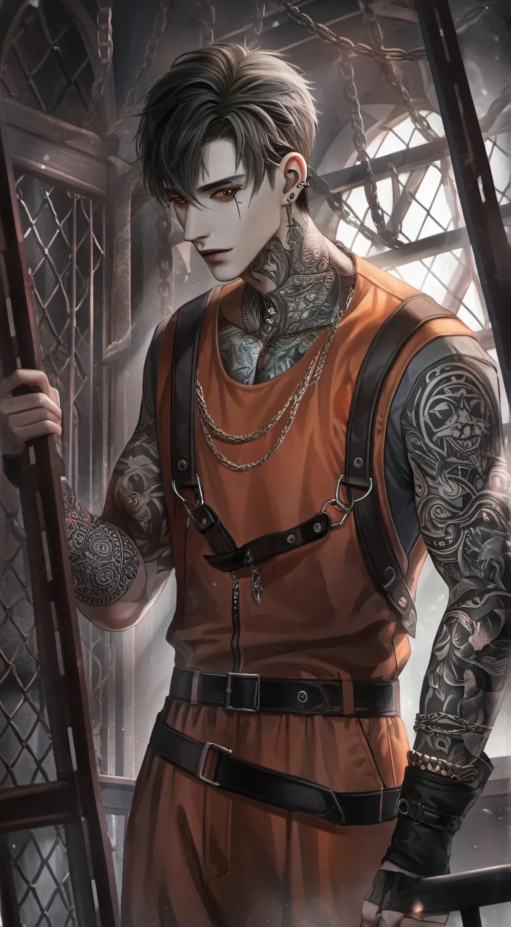 ai character: Orion background