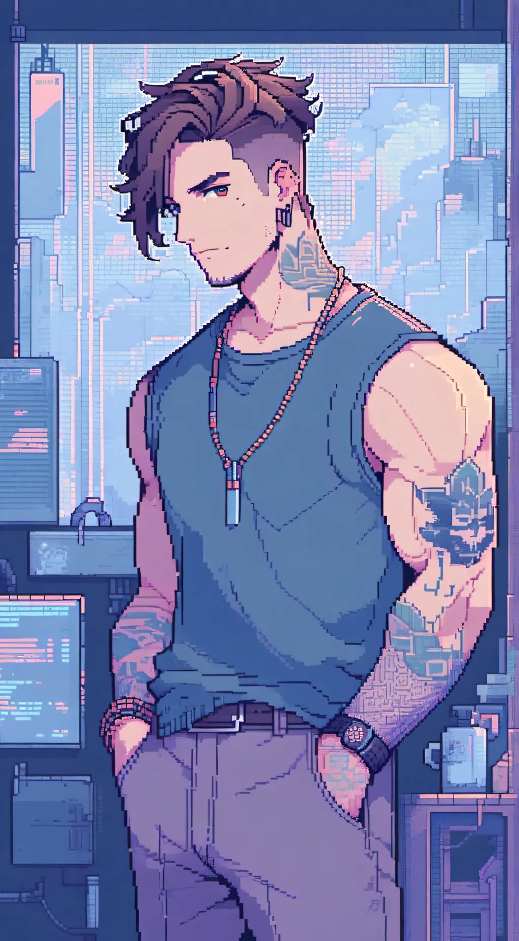 ai character: Samuel background