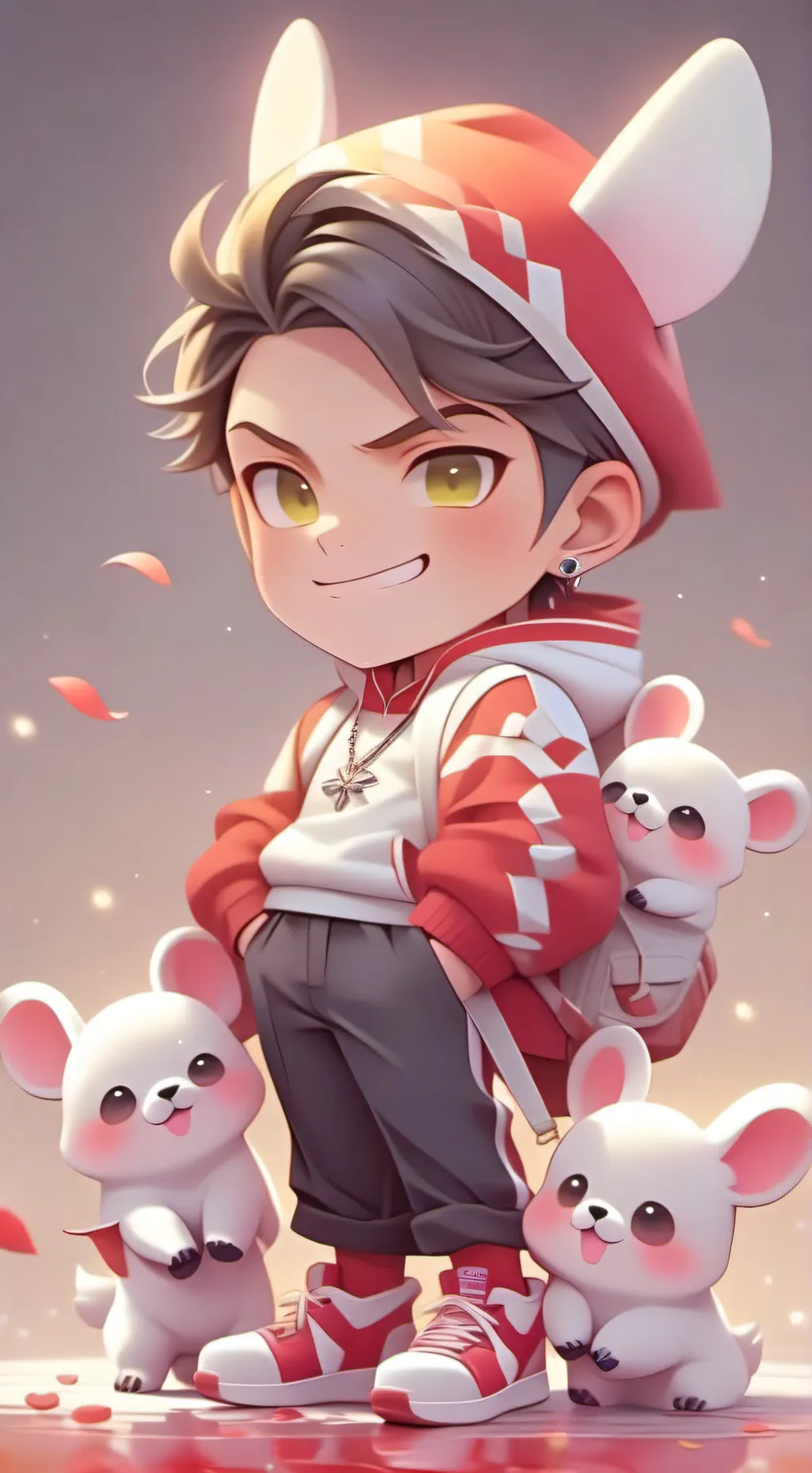 ai character: говноед background