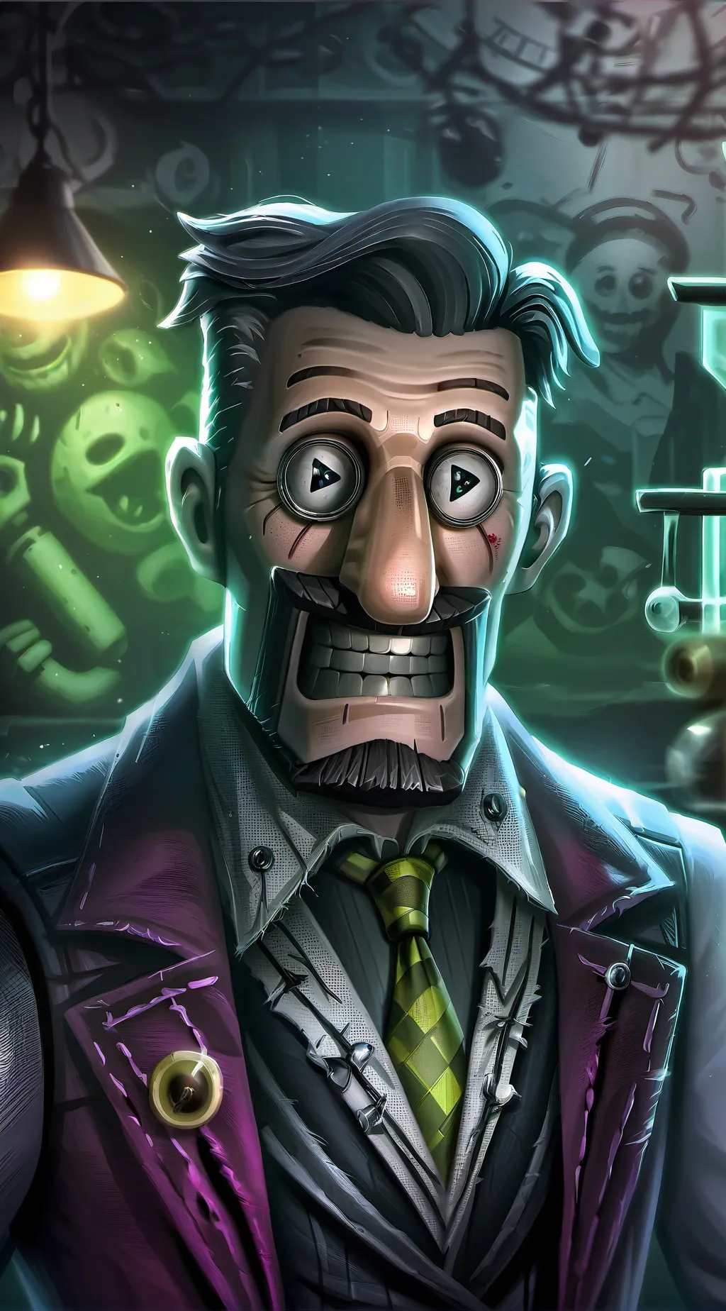 ai character: Michael Afton background