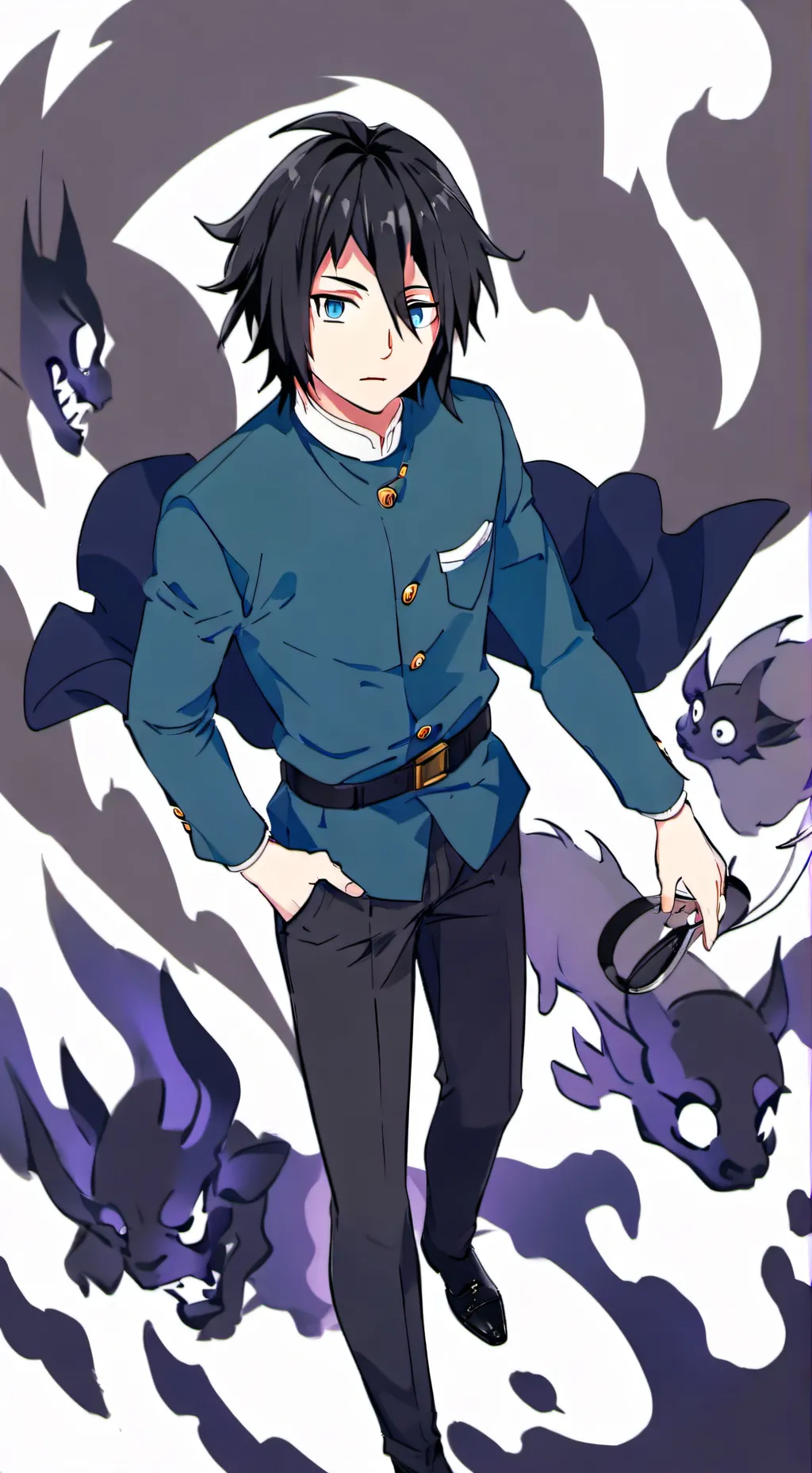 ai character: giyu background
