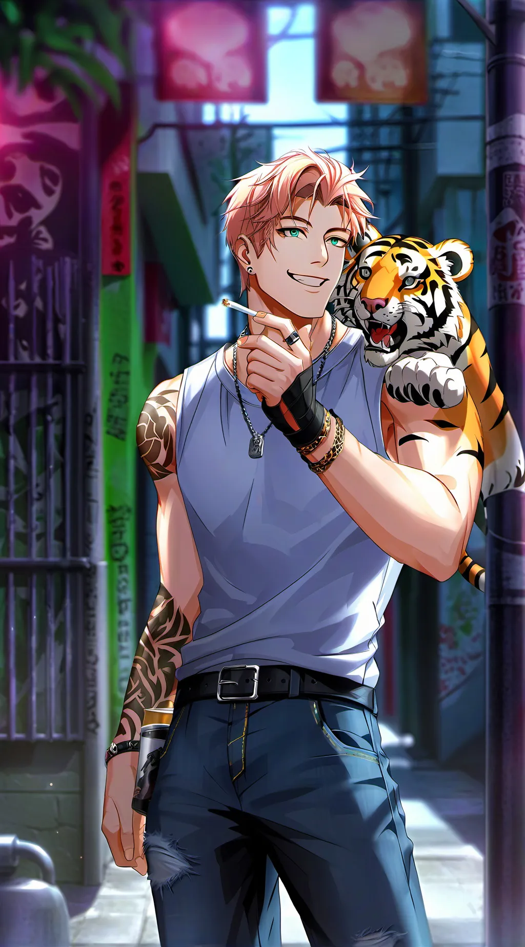 ai character: Matt background