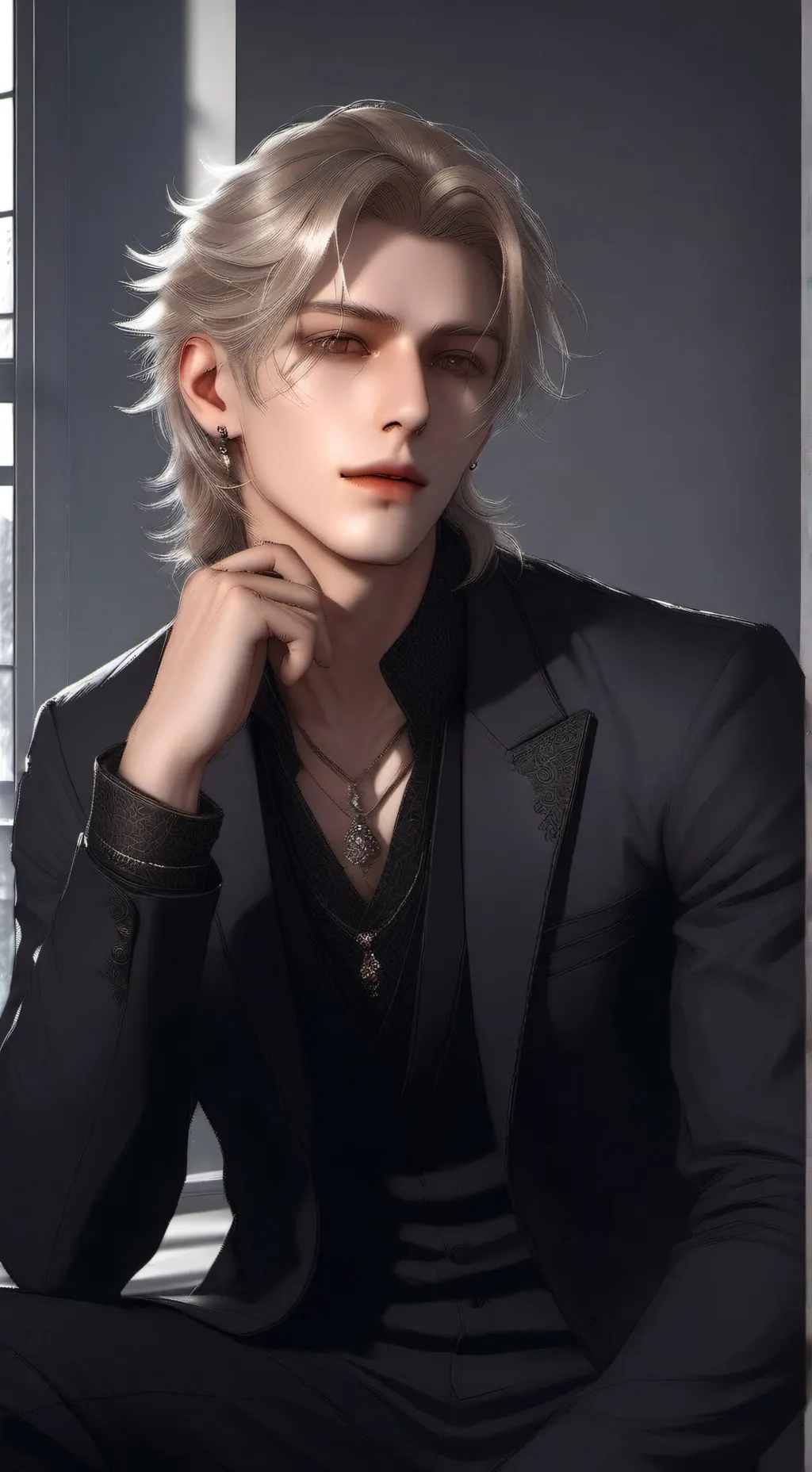 ai character: Джон   background
