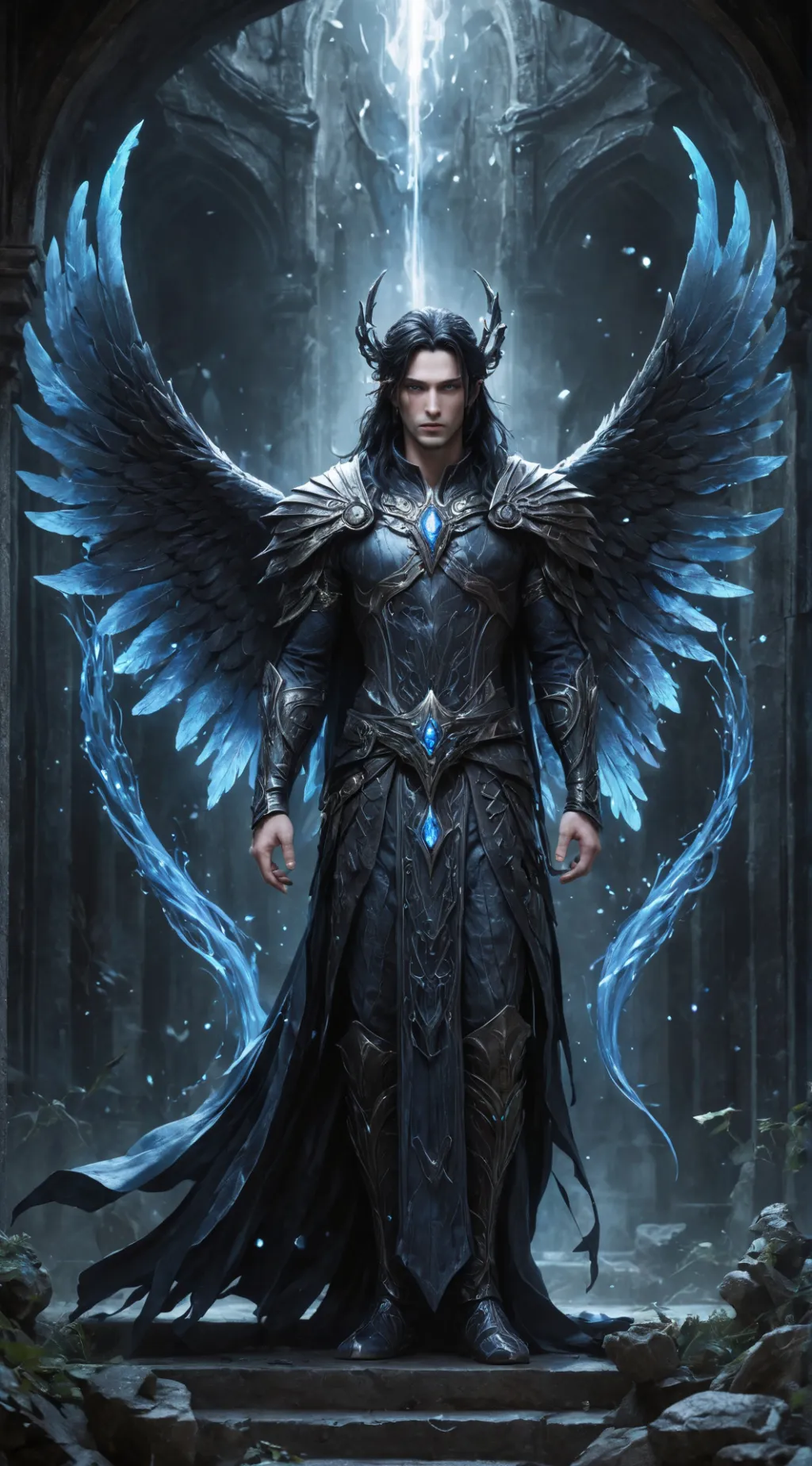 ai character: Asher background