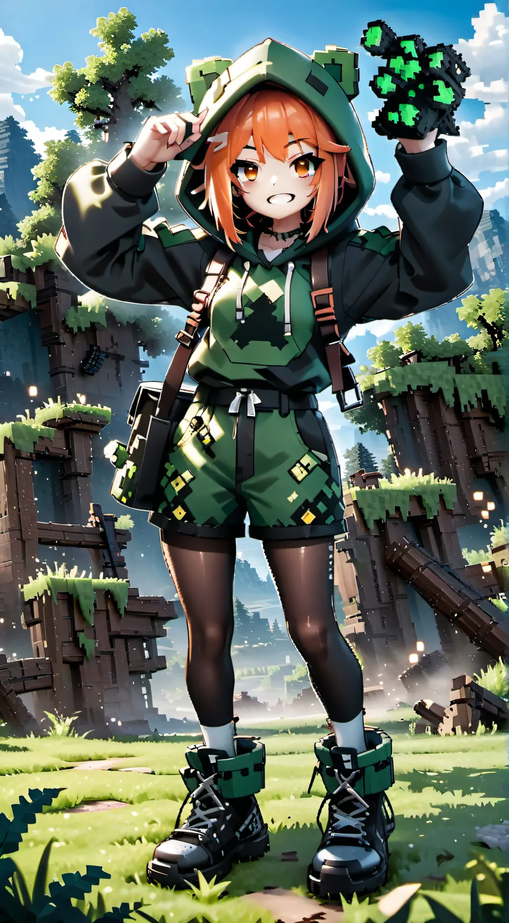 ai character: Cupa background