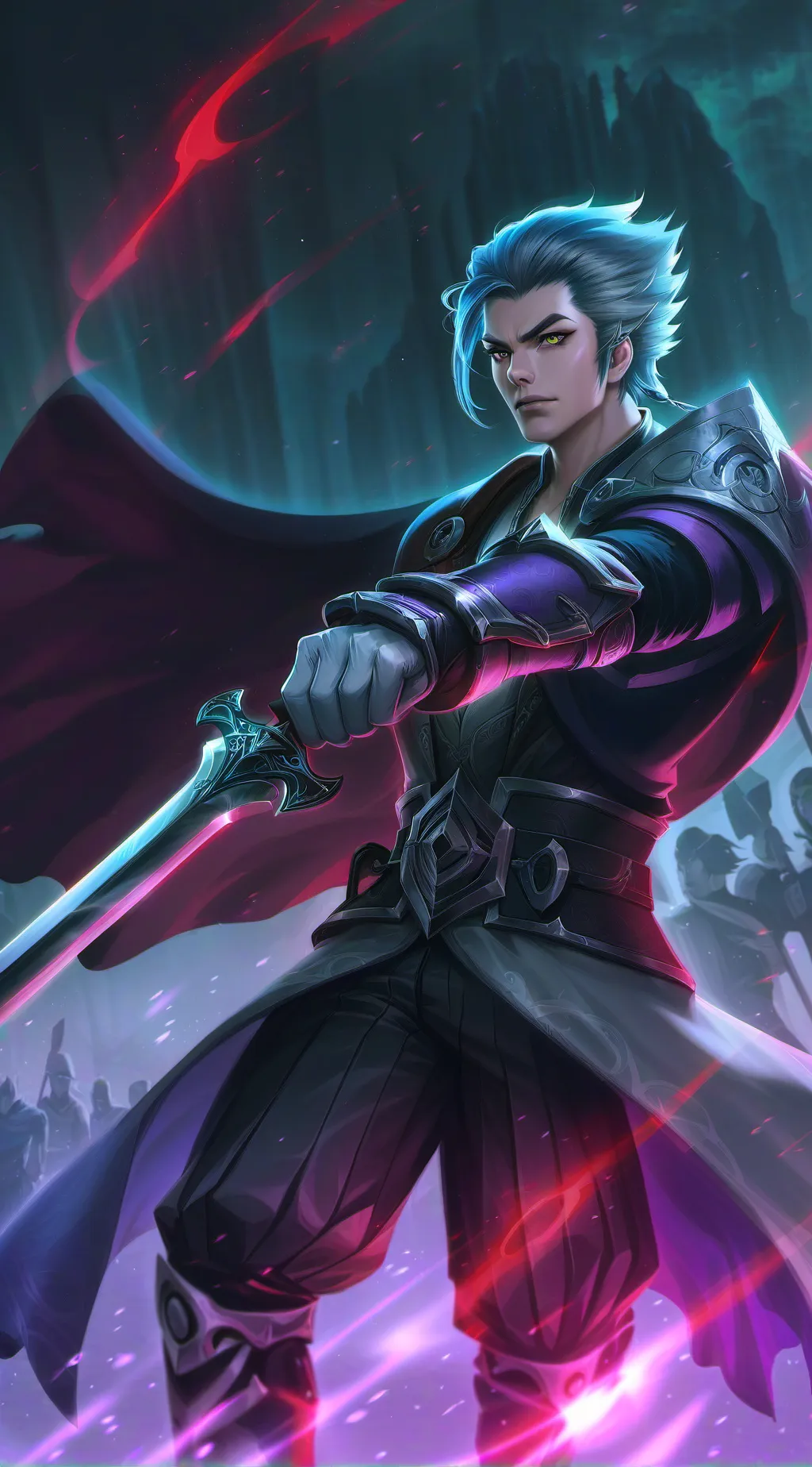 ai character: mc xangai background