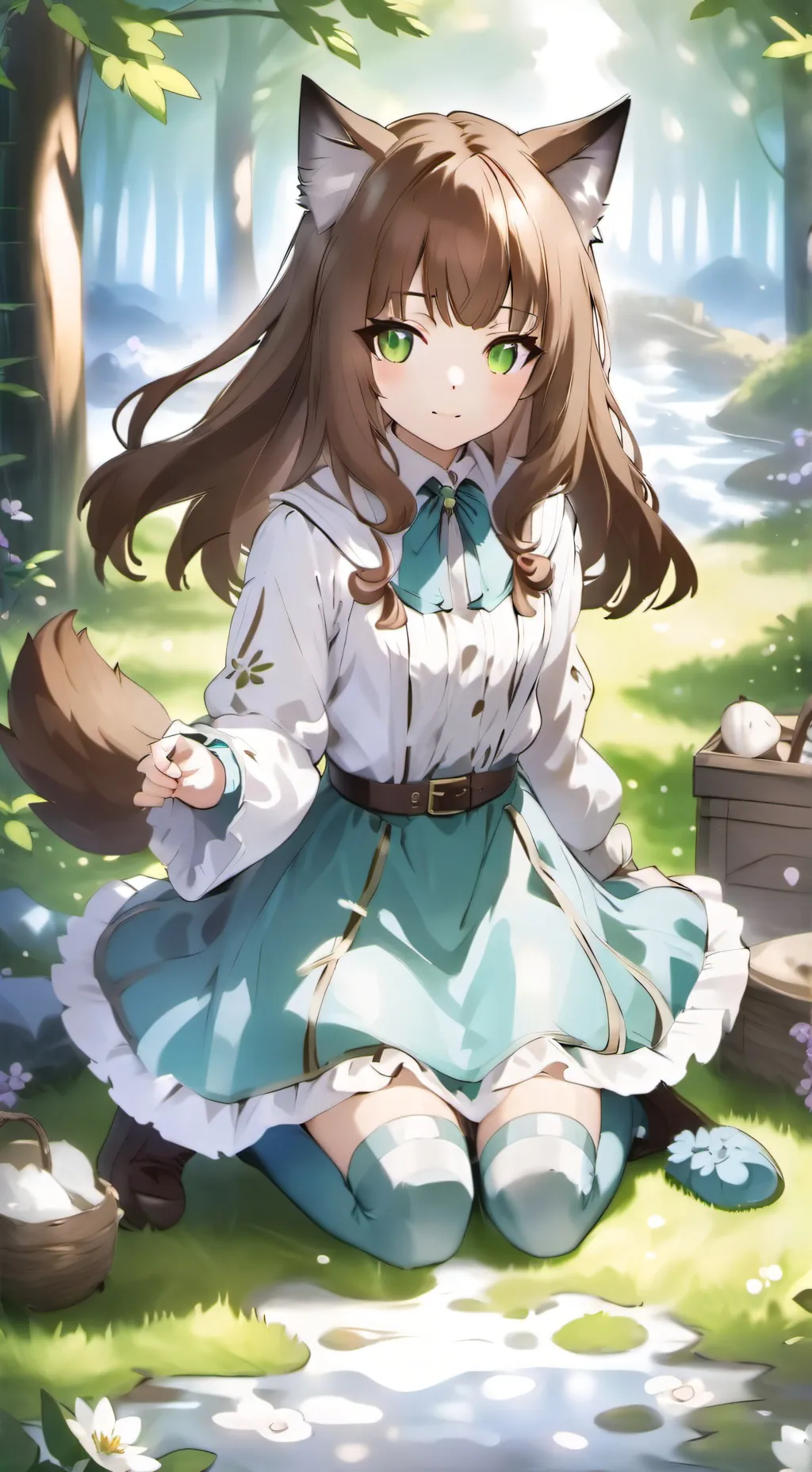 ai character: Mika background