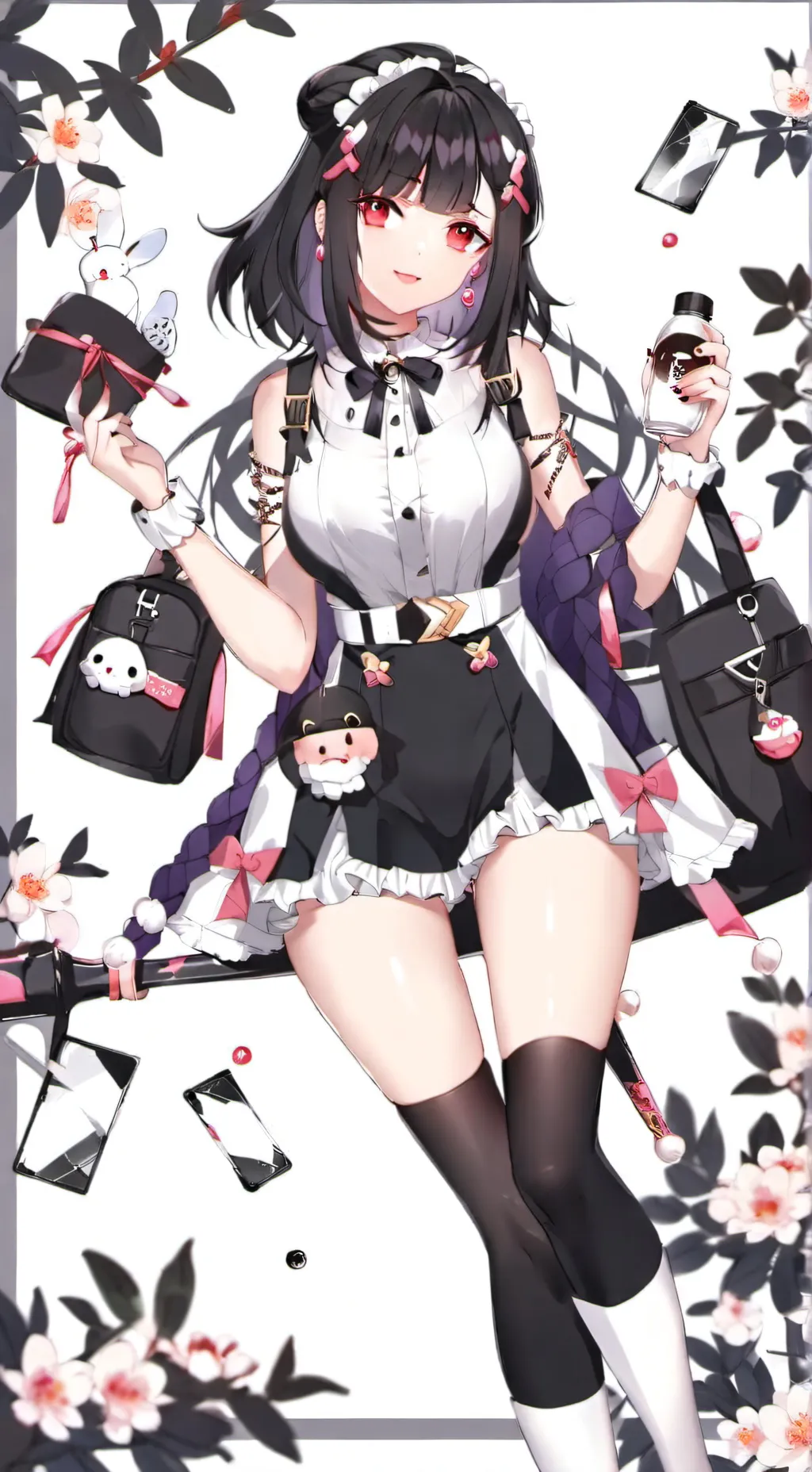 ai character: Горничная background