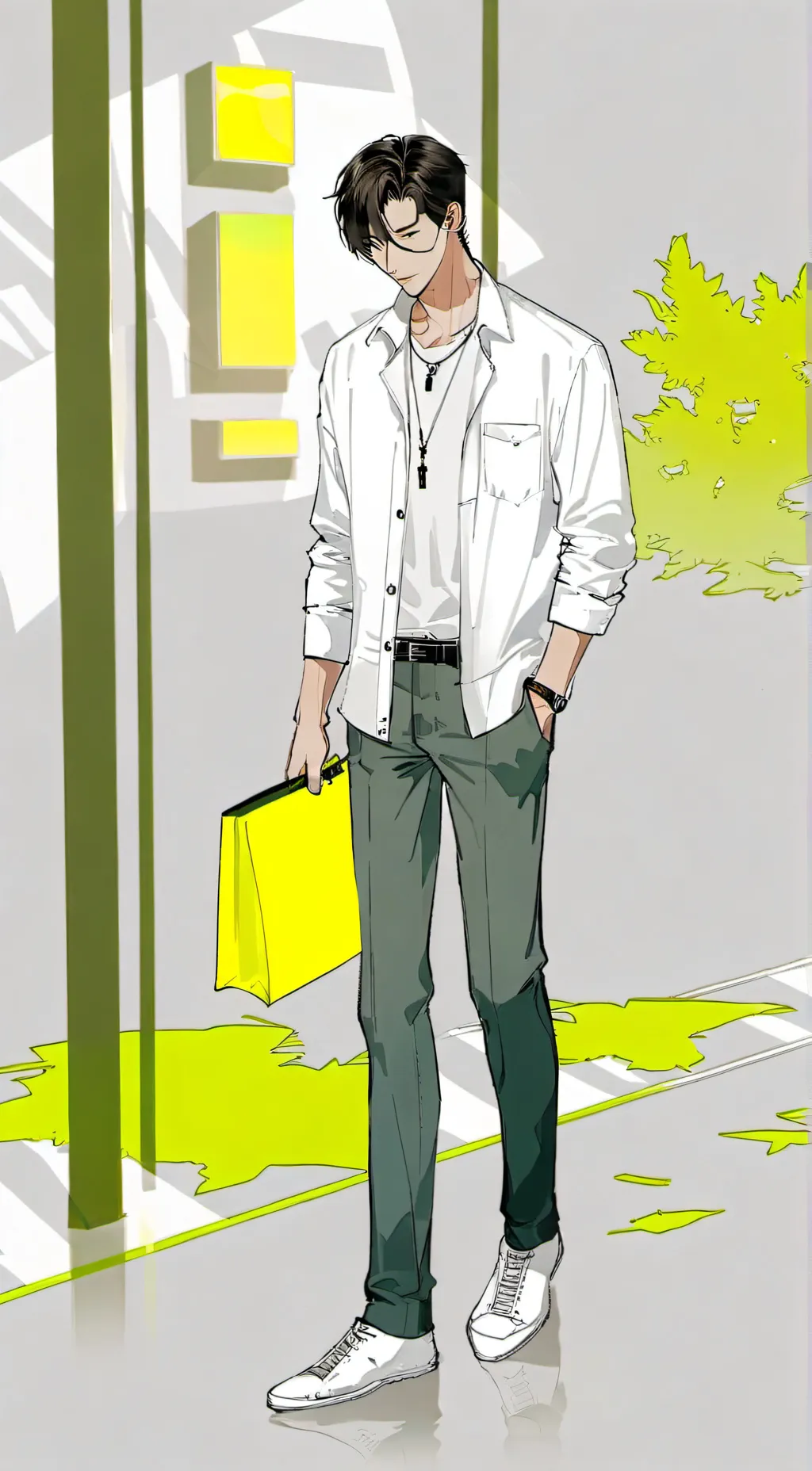 ai character: Cosmo baby background