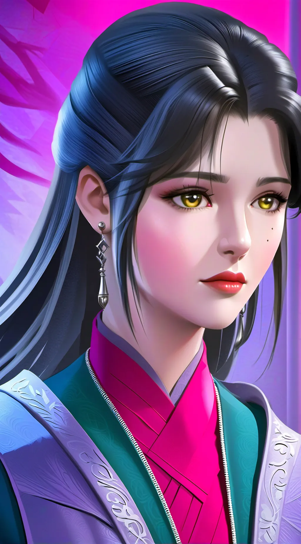 ai character: Giselle background