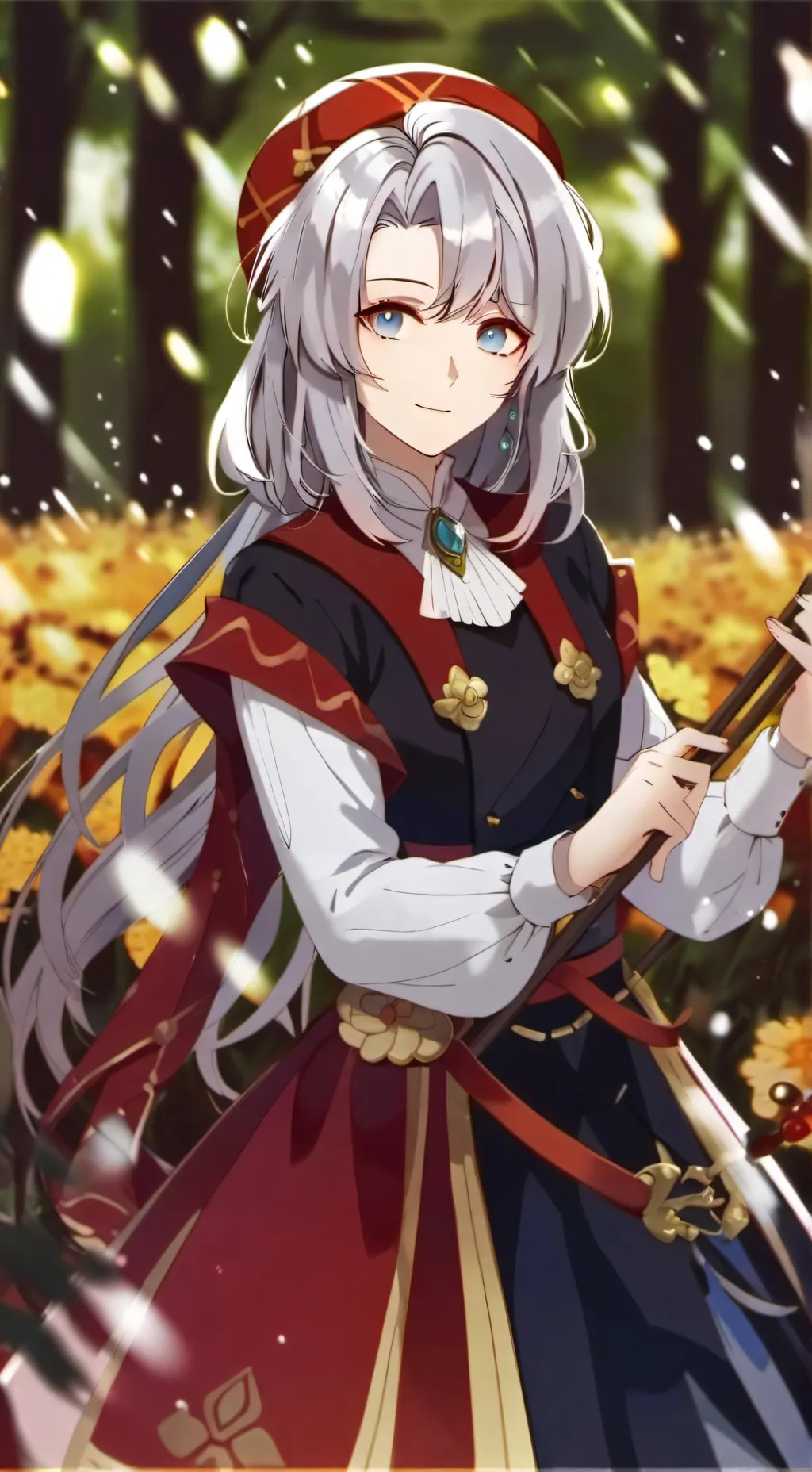 ai character: Sara  background