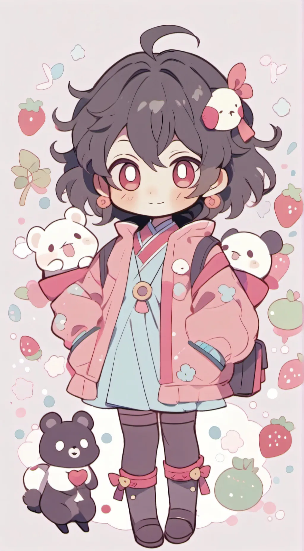 ai character: nico x will  background