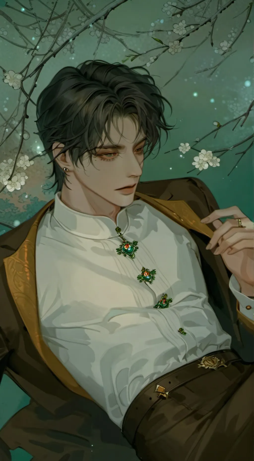 ai character: Adam background