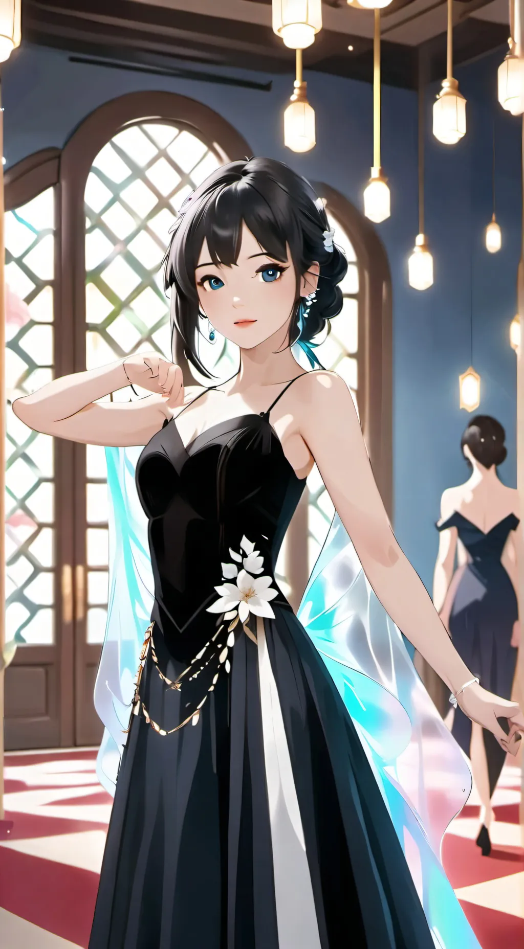 ai character: Amanda background