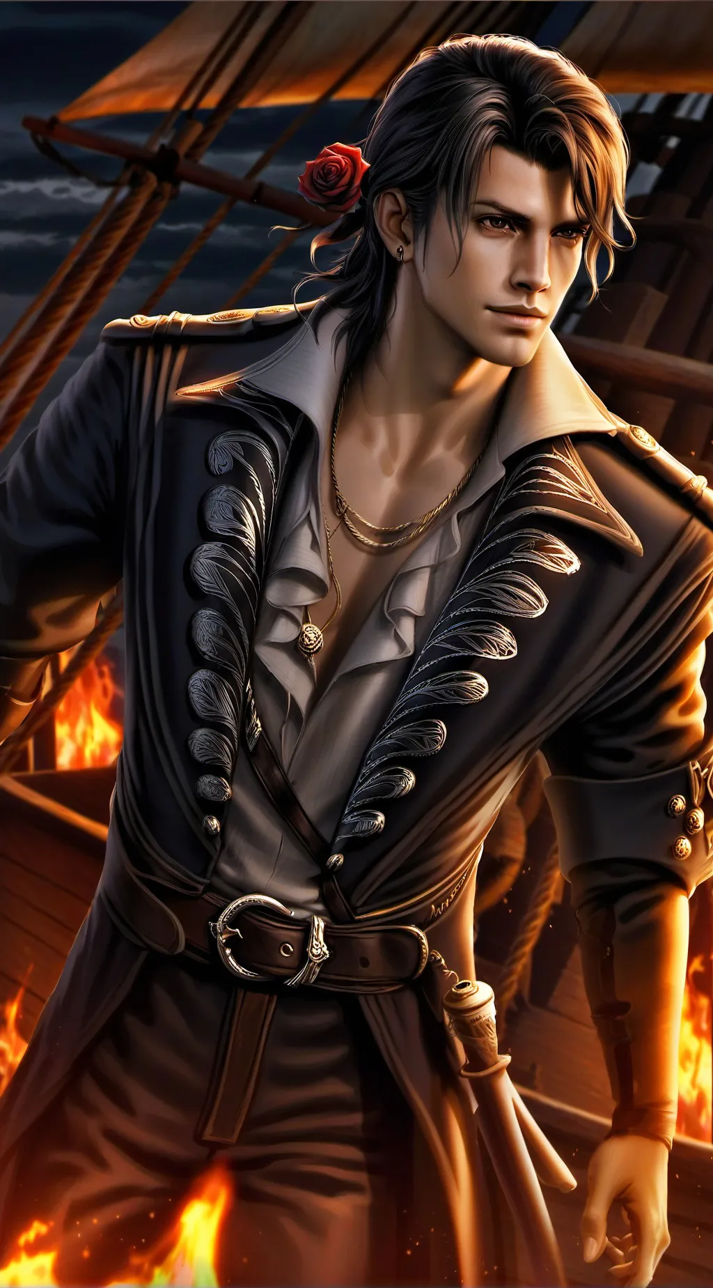 ai character: Captain Alejandro background