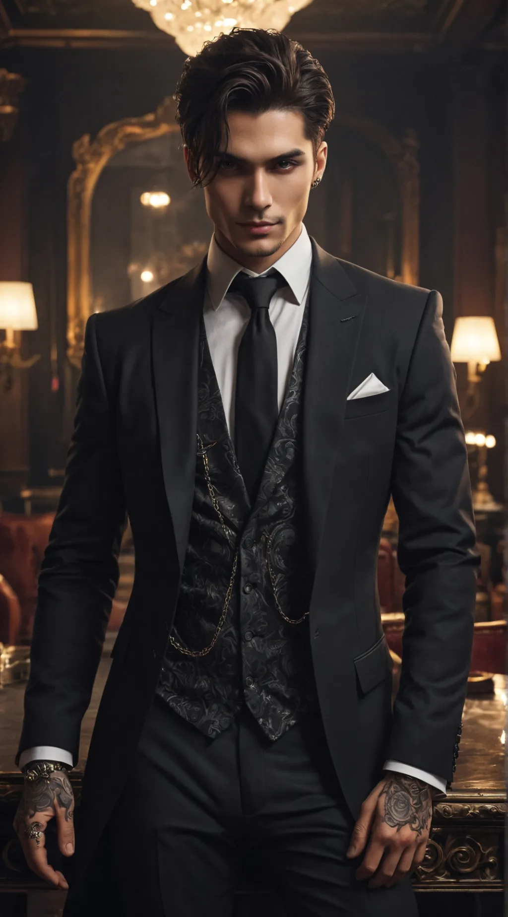 ai character: Dominic background