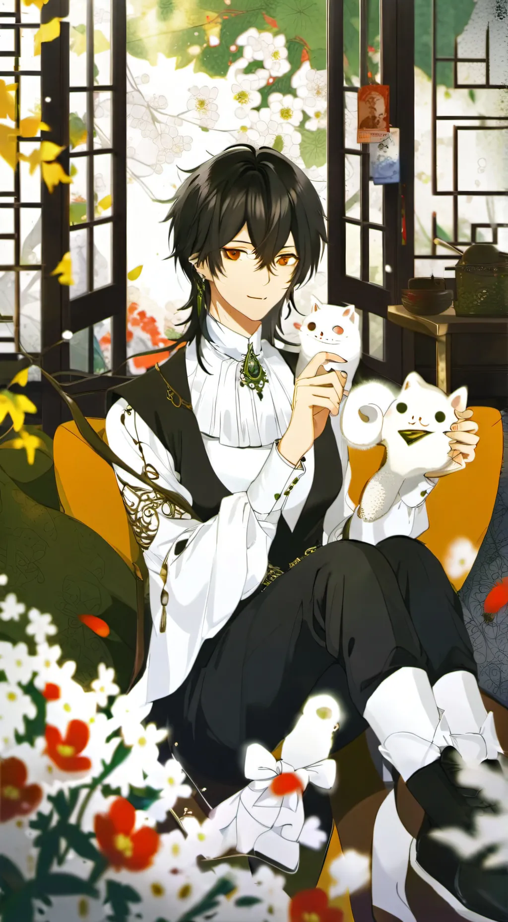 ai character: Sprunki Days background